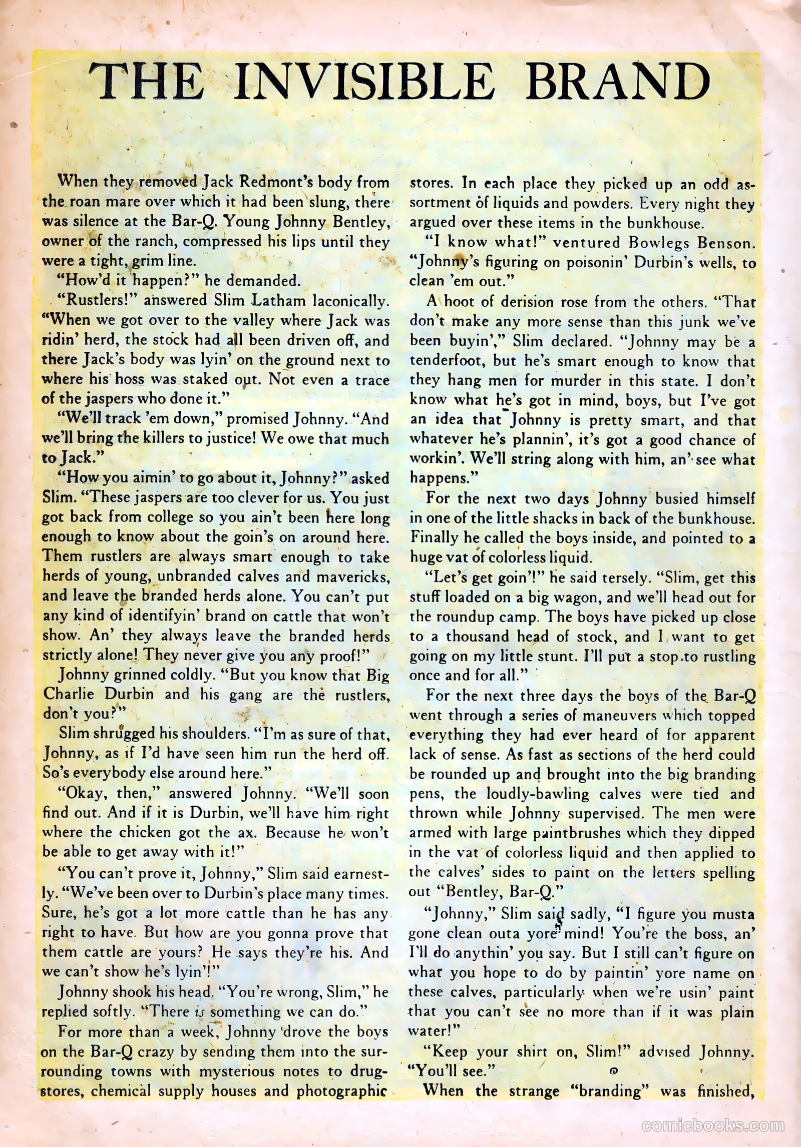Kid Cowboy #6 — page 22 of 37