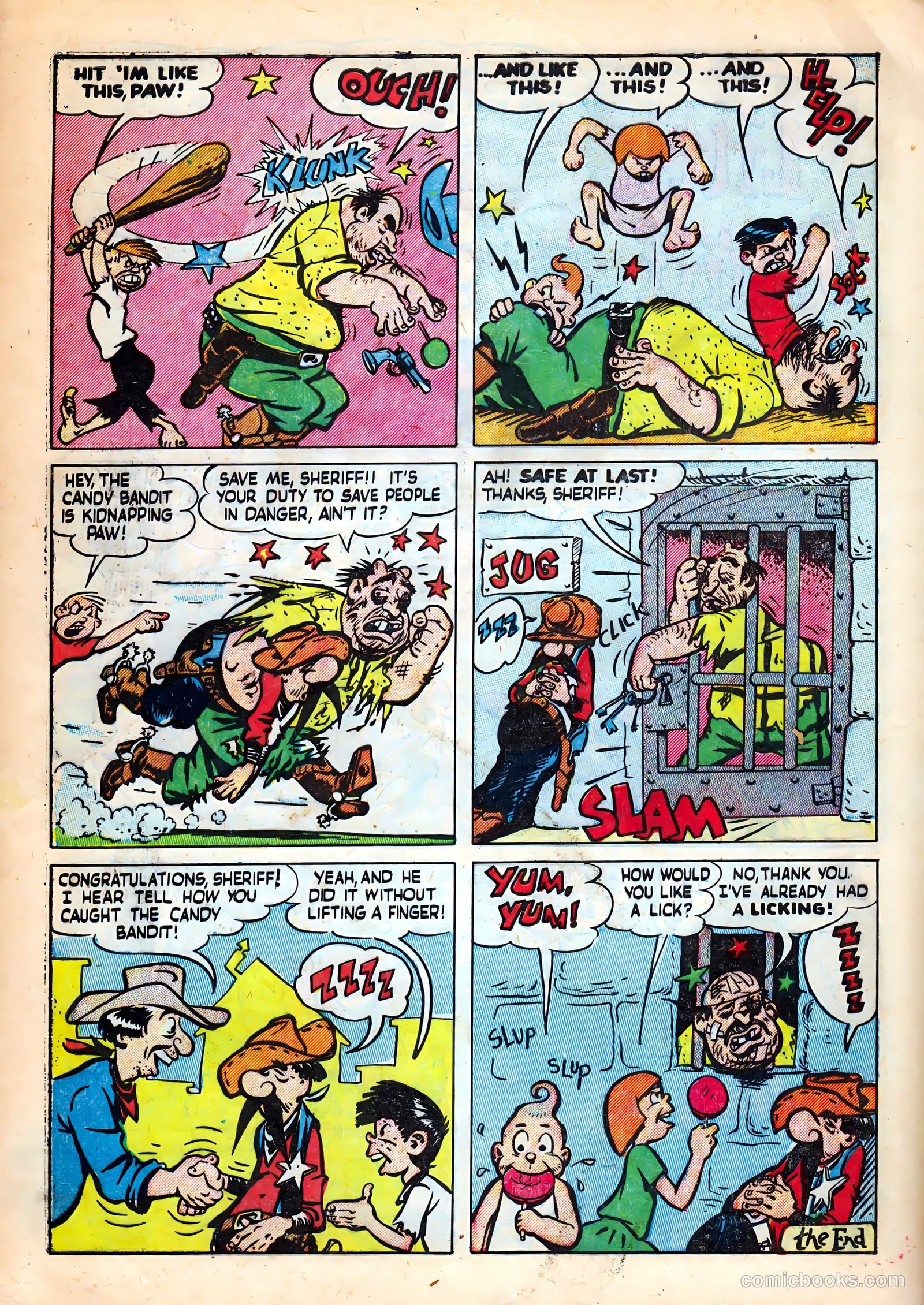 Kid Cowboy #6 — page 32 of 37