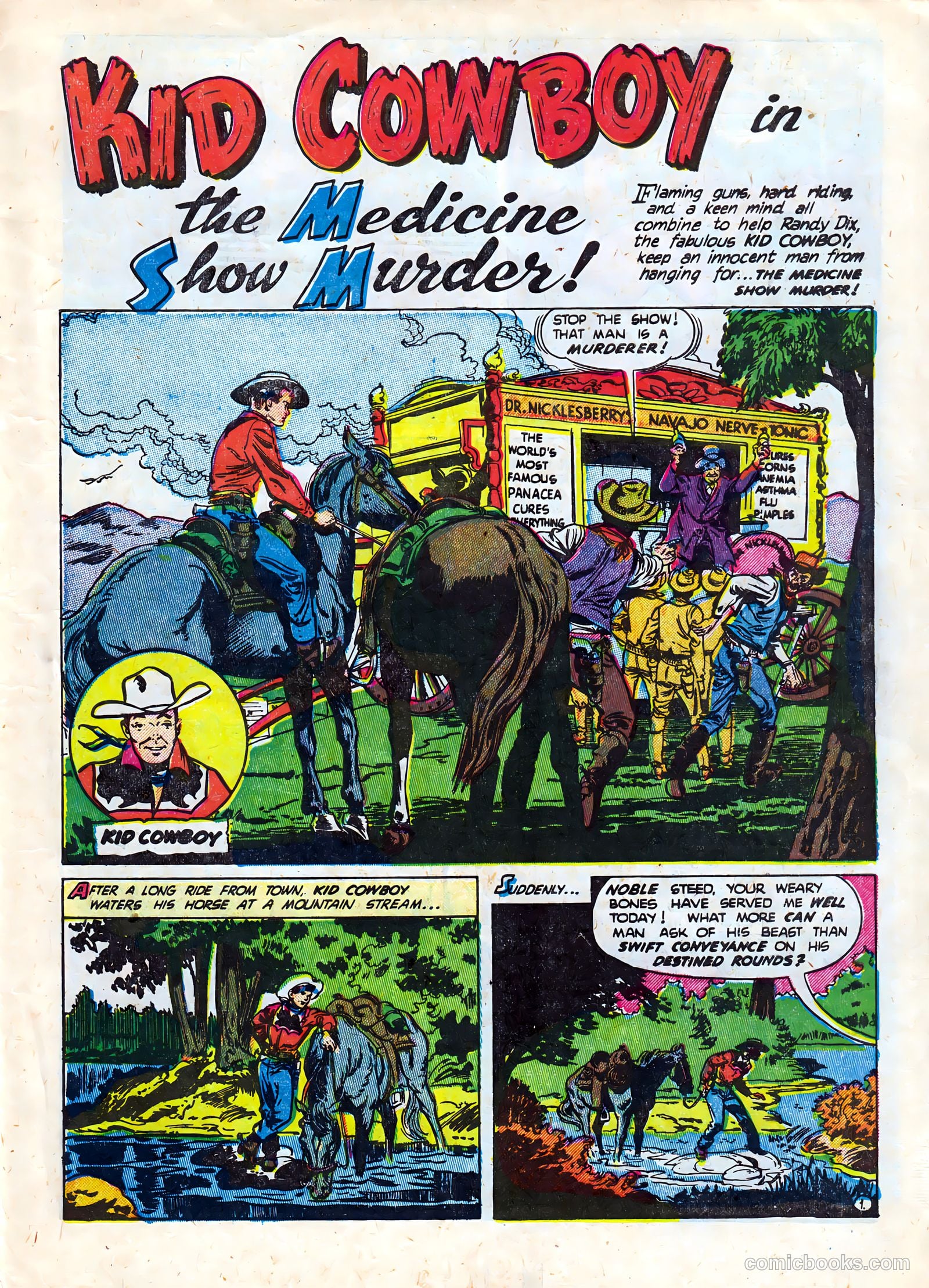 Kid Cowboy #7 — page 3 of 36