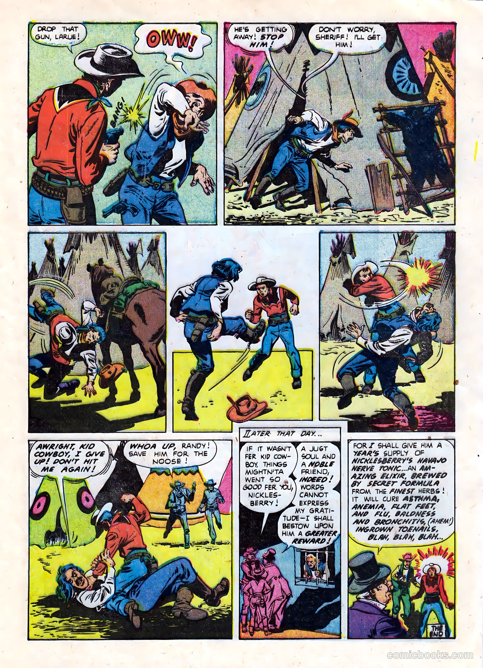 Kid Cowboy #7 — page 9 of 36