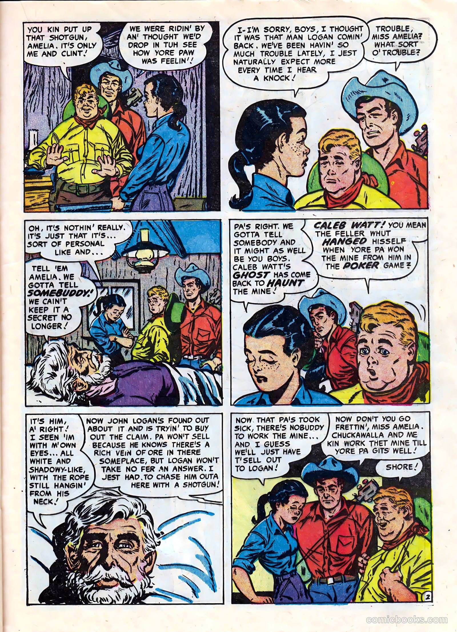 Kid Cowboy #7 — page 21 of 36