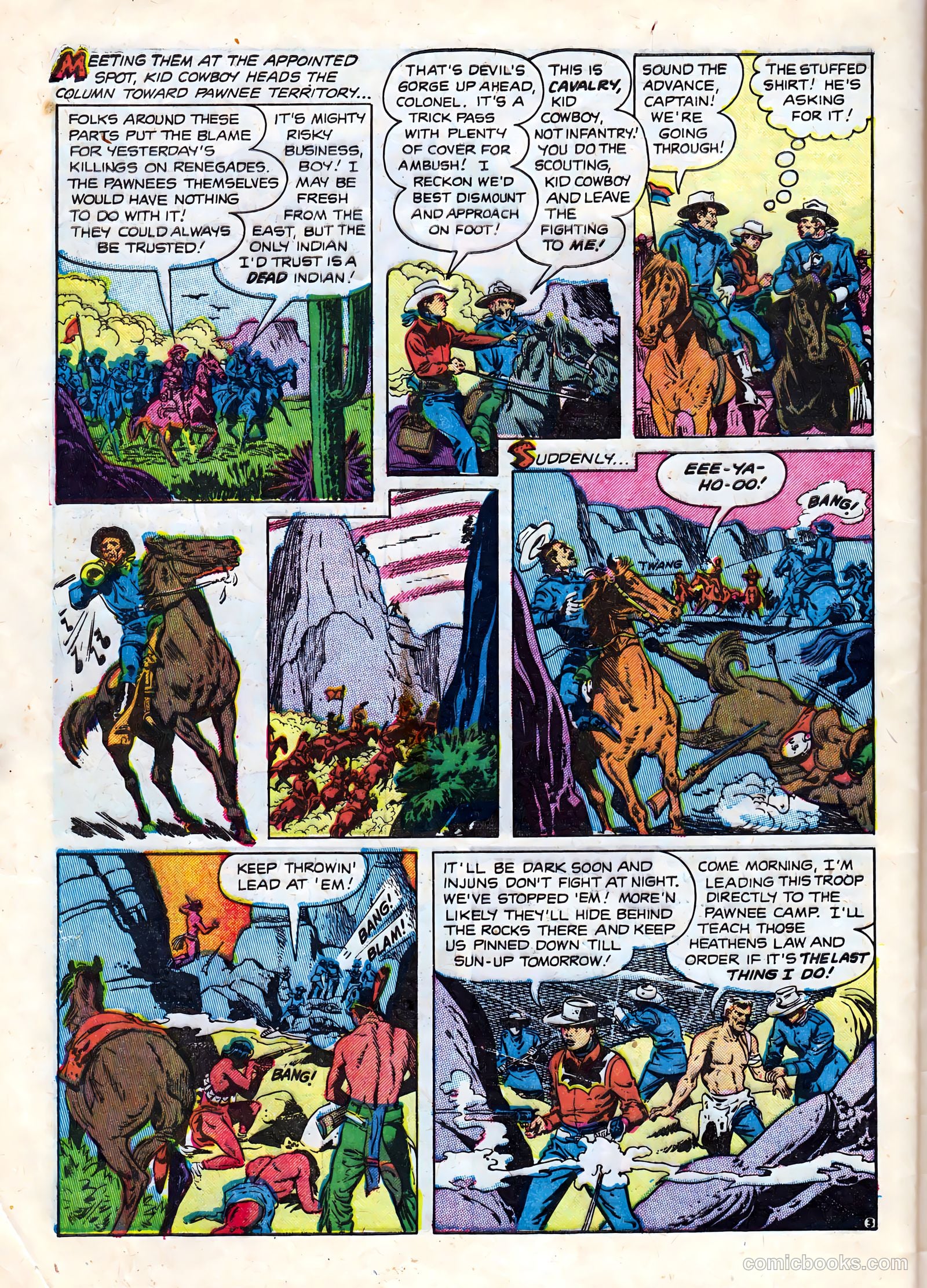 Kid Cowboy #7 — page 28 of 36