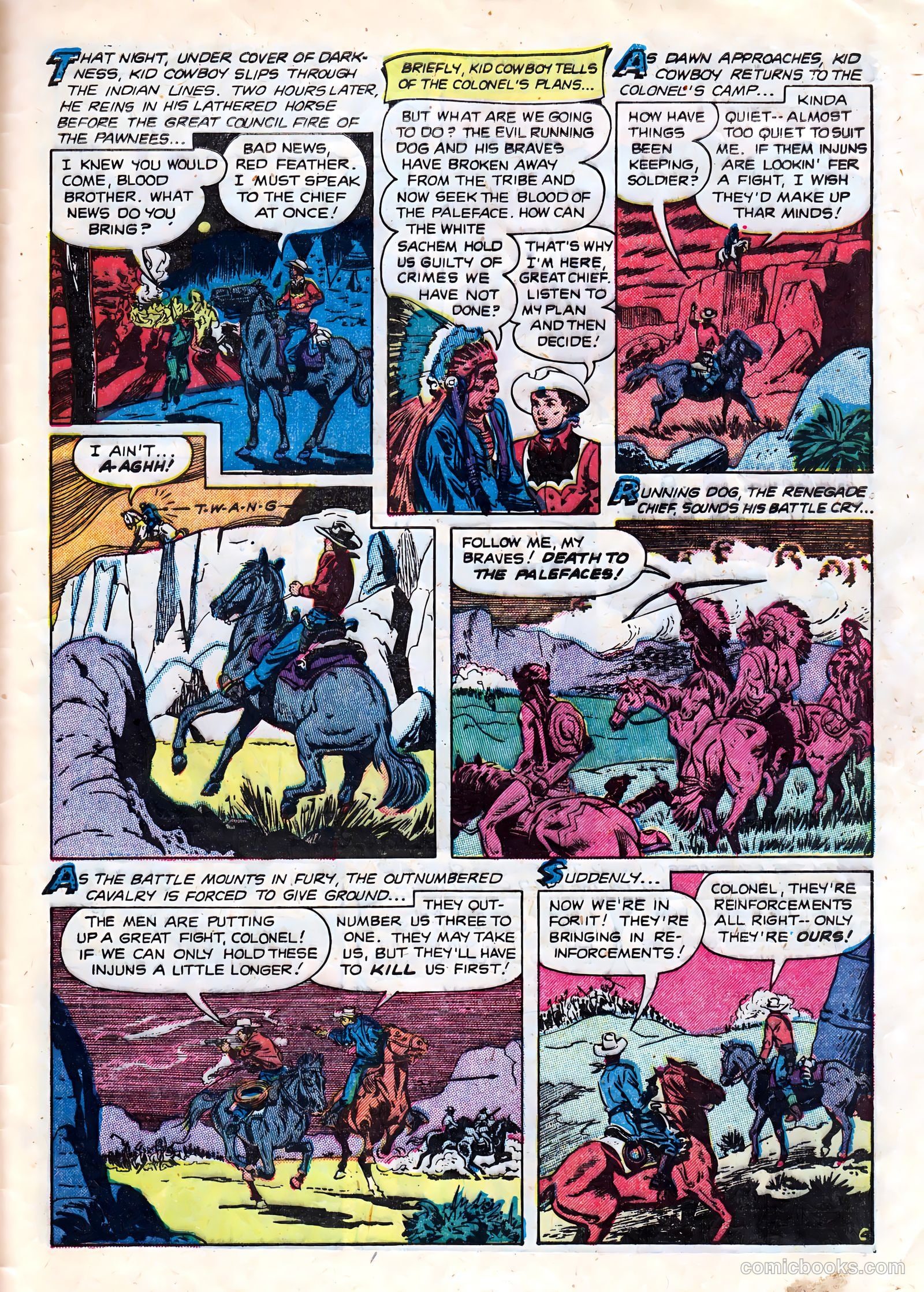 Kid Cowboy #7 — page 29 of 36