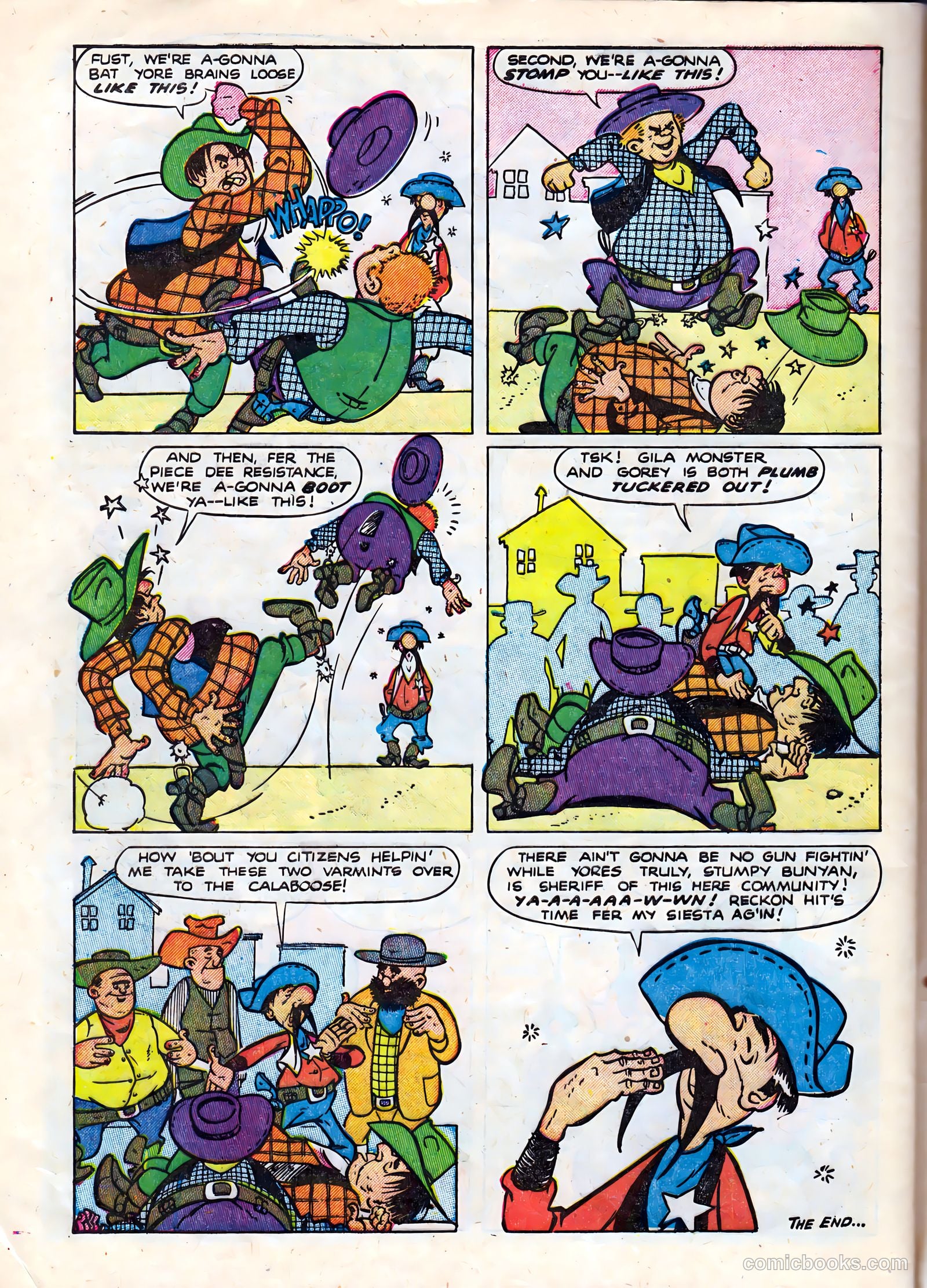 Kid Cowboy #7 — page 32 of 36