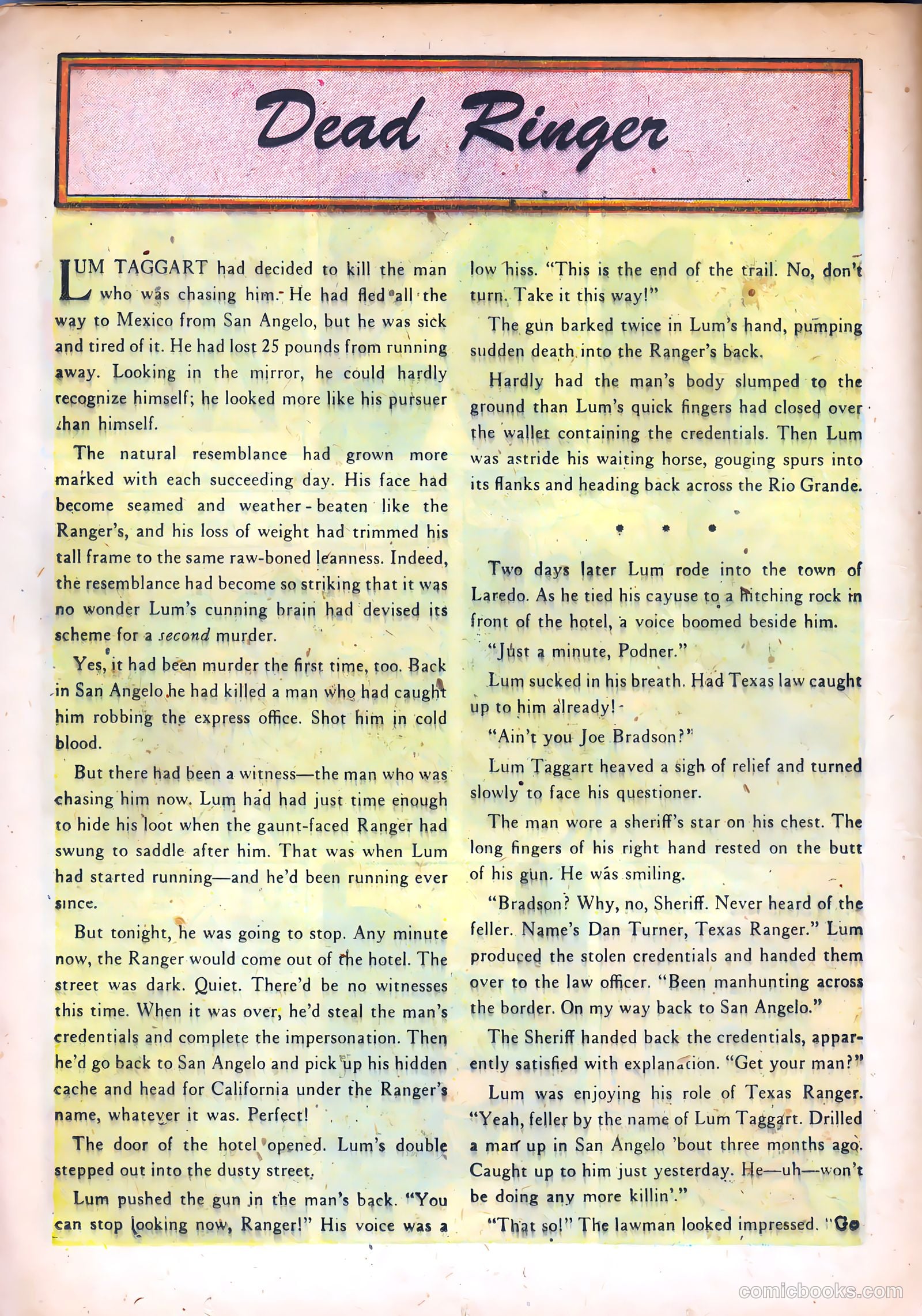 Kid Cowboy #8 — page 16 of 36