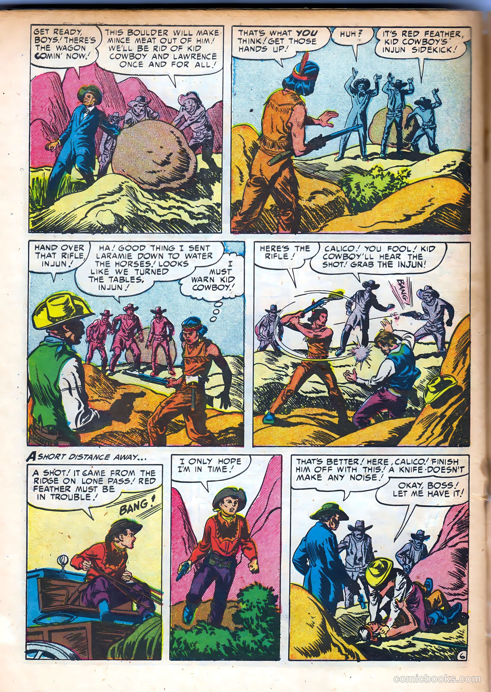 Kid Cowboy #8 — page 30 of 36