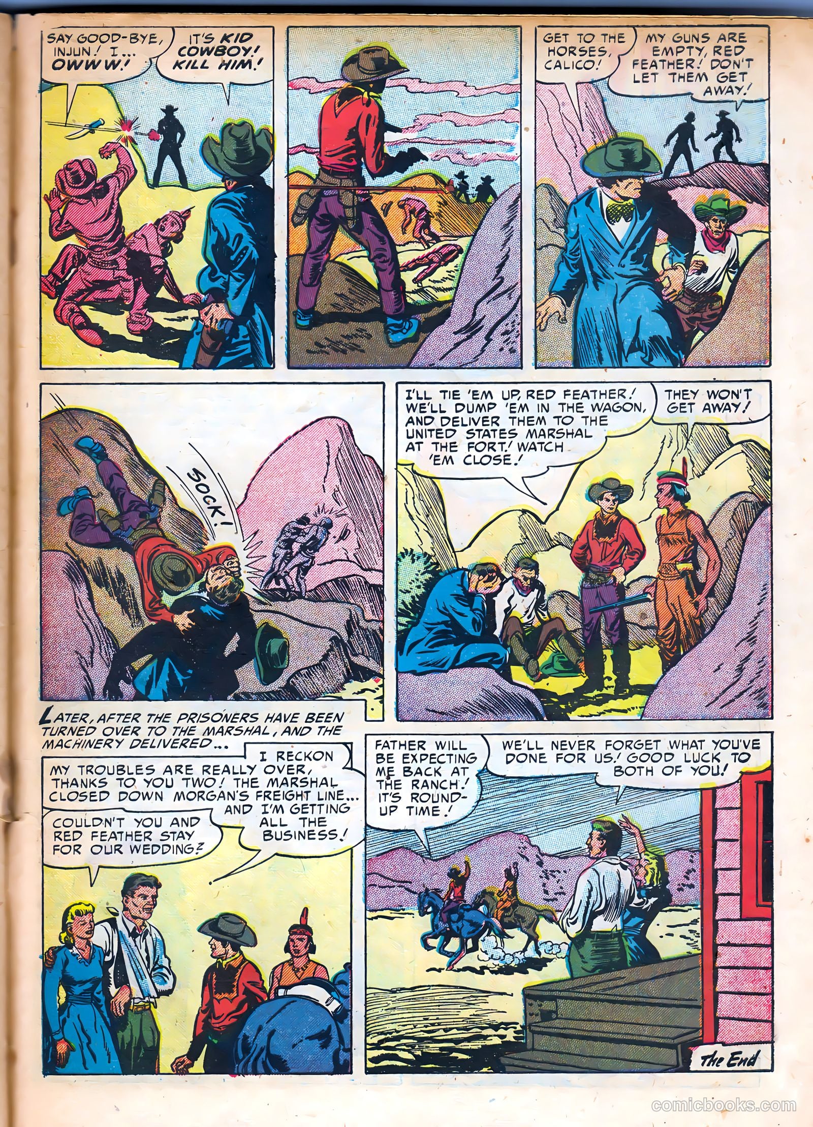 Kid Cowboy #8 — page 31 of 36