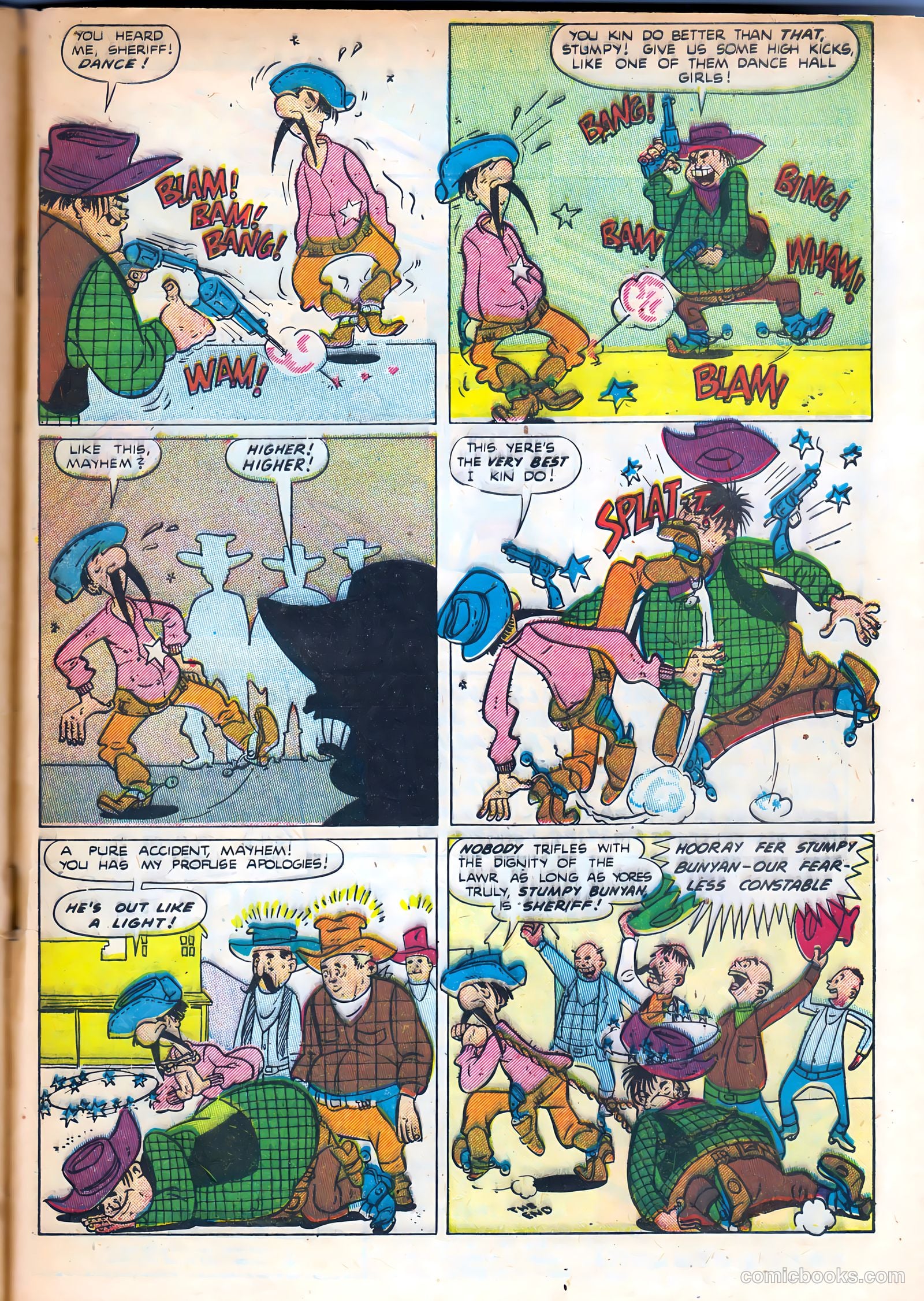 Kid Cowboy #8 — page 33 of 36