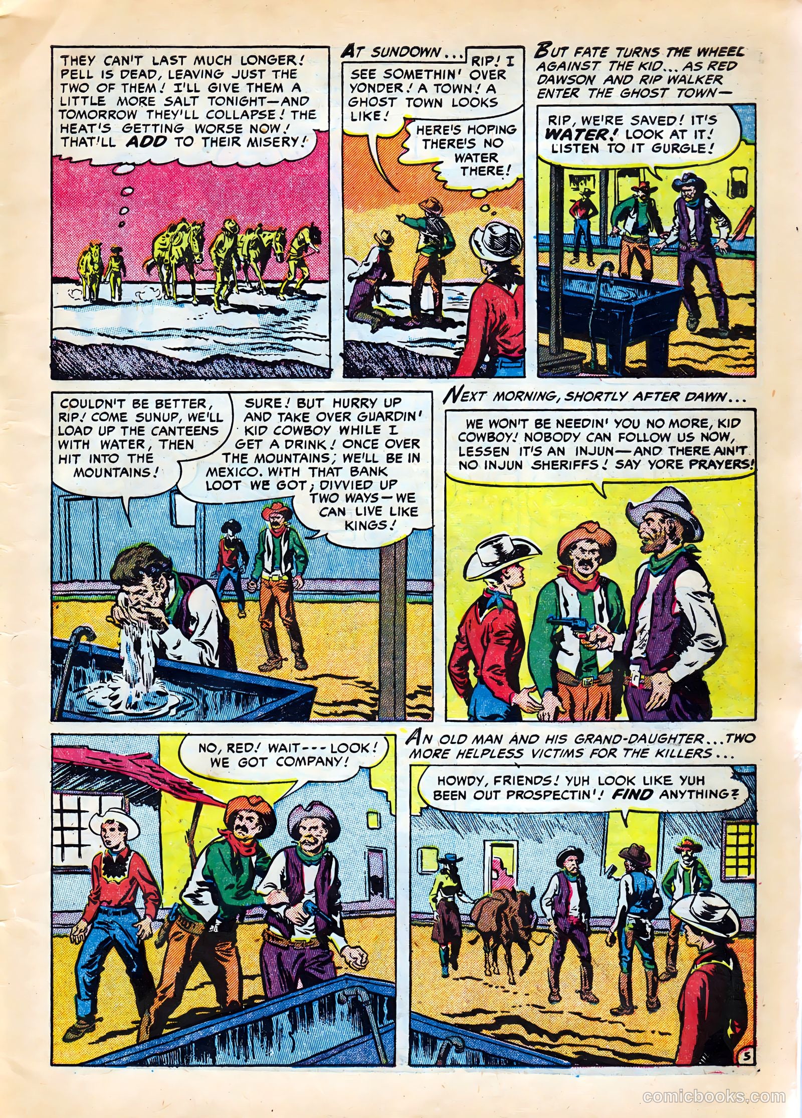 Kid Cowboy #9 — page 7 of 36
