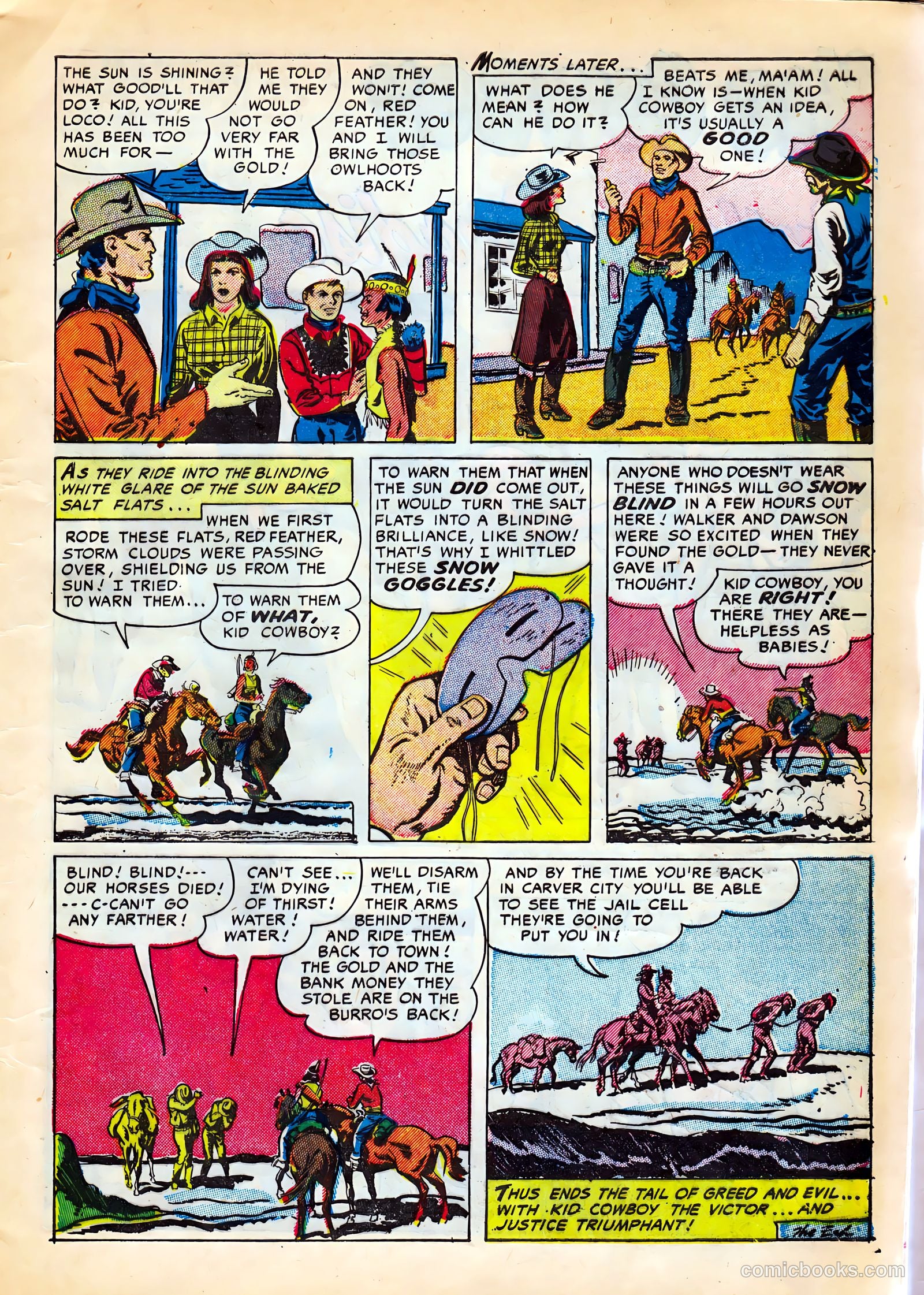 Kid Cowboy #9 — page 9 of 36