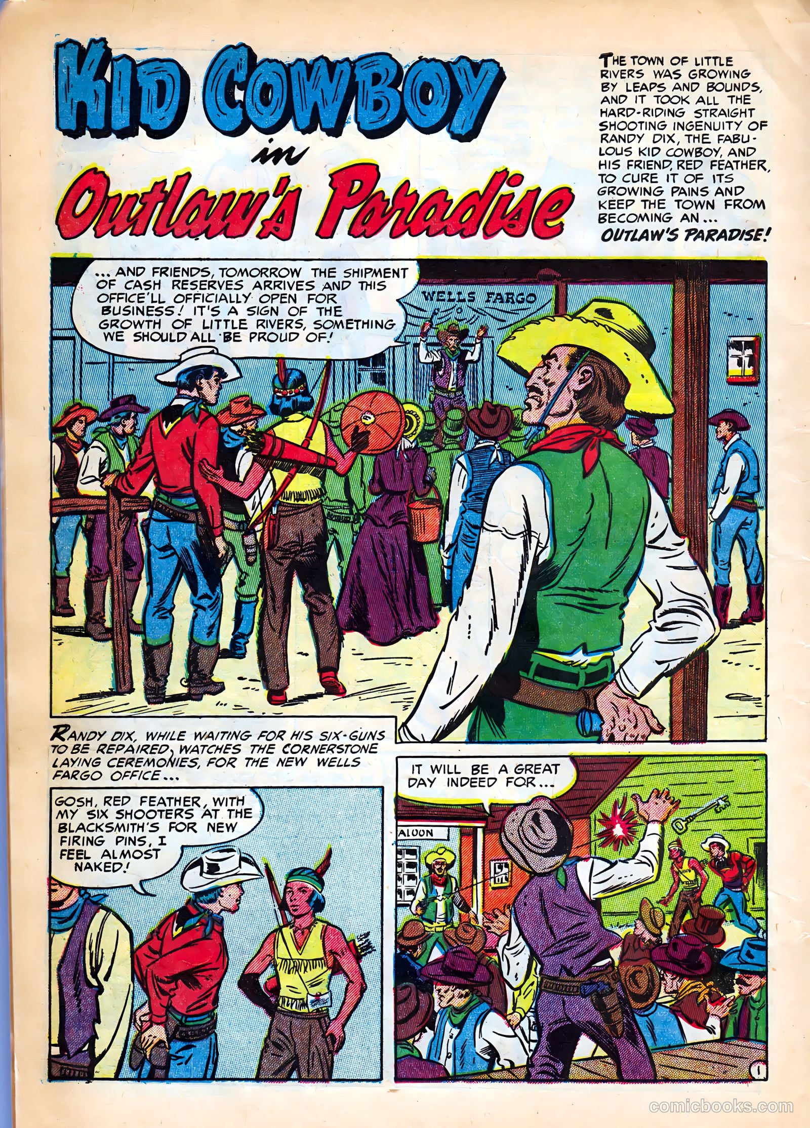 Kid Cowboy #9 — page 10 of 36
