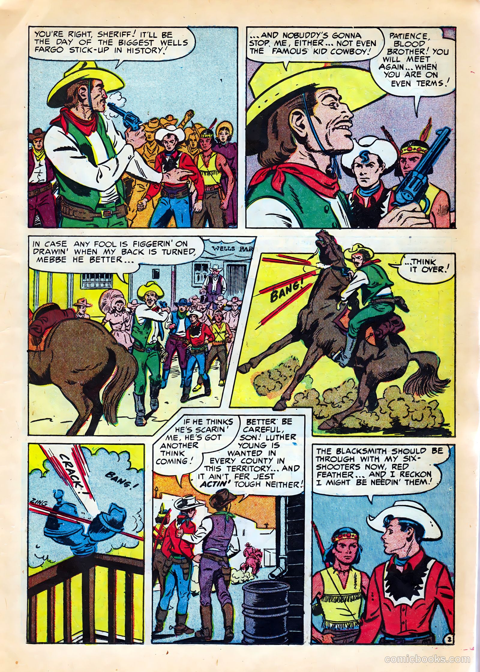 Kid Cowboy #9 — page 11 of 36