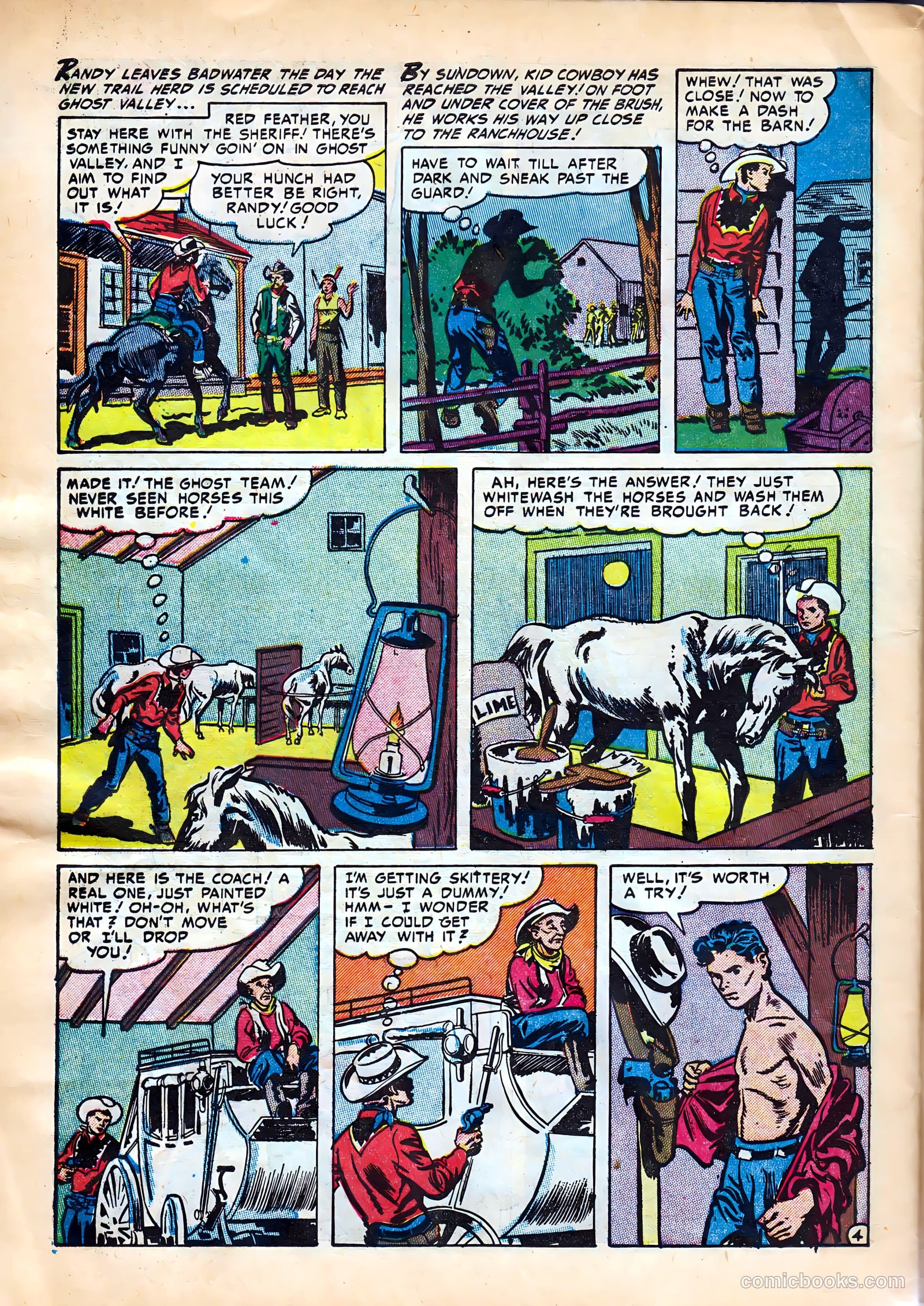 Kid Cowboy #9 — page 30 of 36