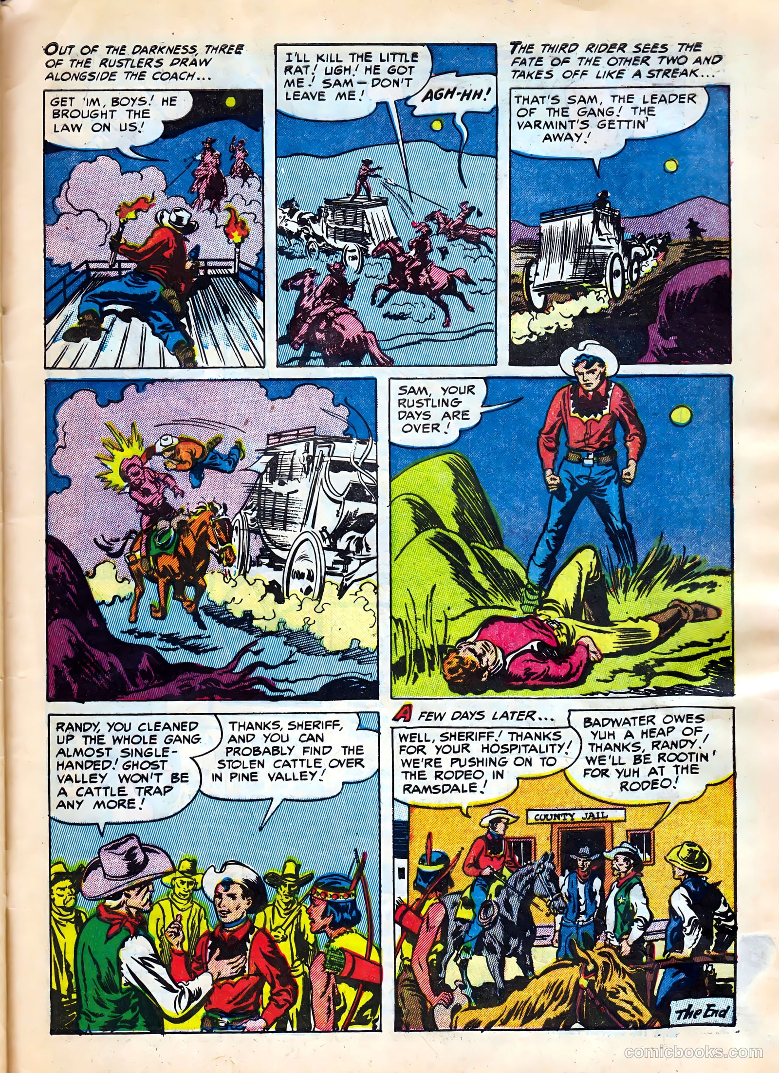 Kid Cowboy #9 — page 33 of 36