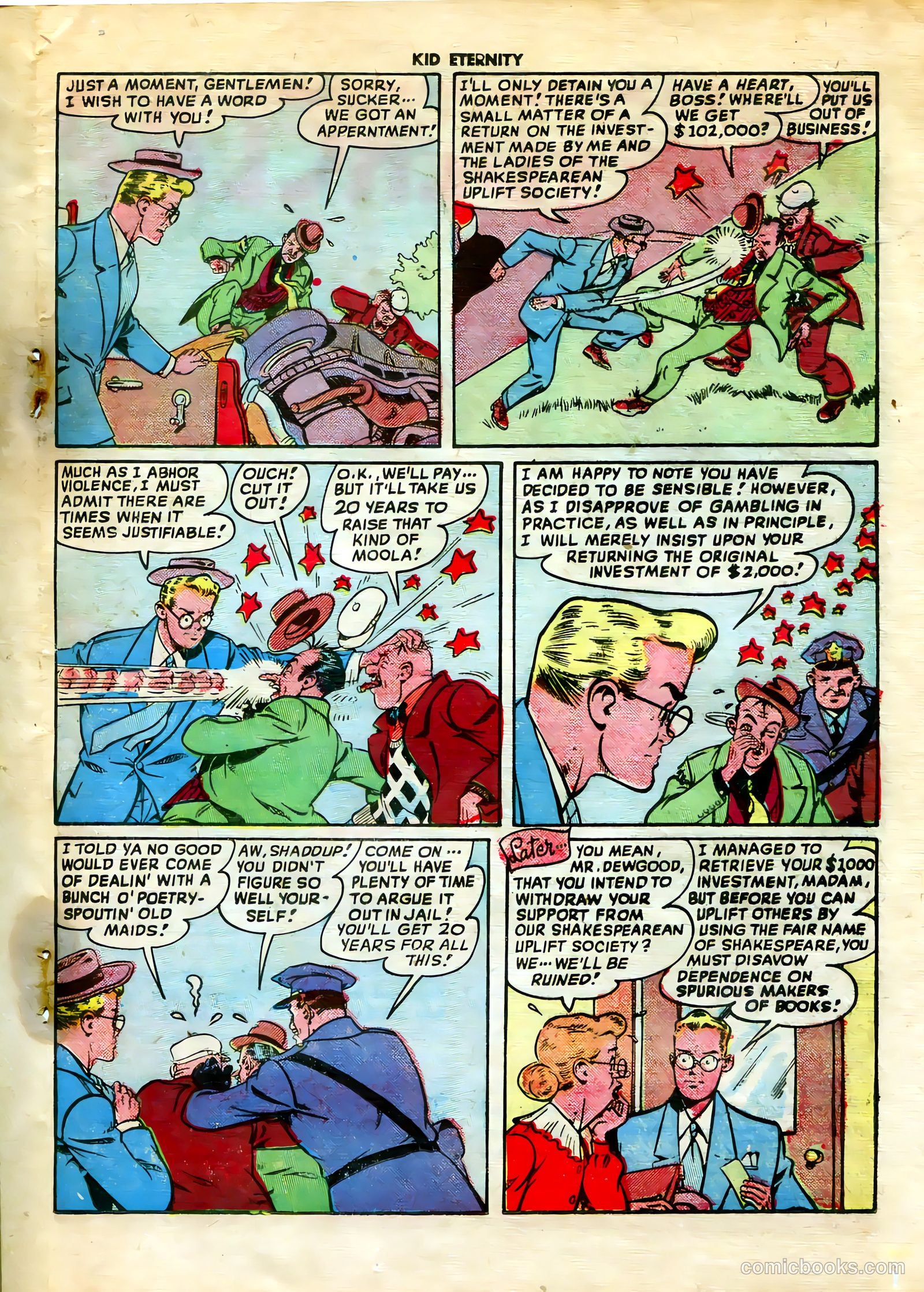 Kid Eternity #13 — page 33 of 52