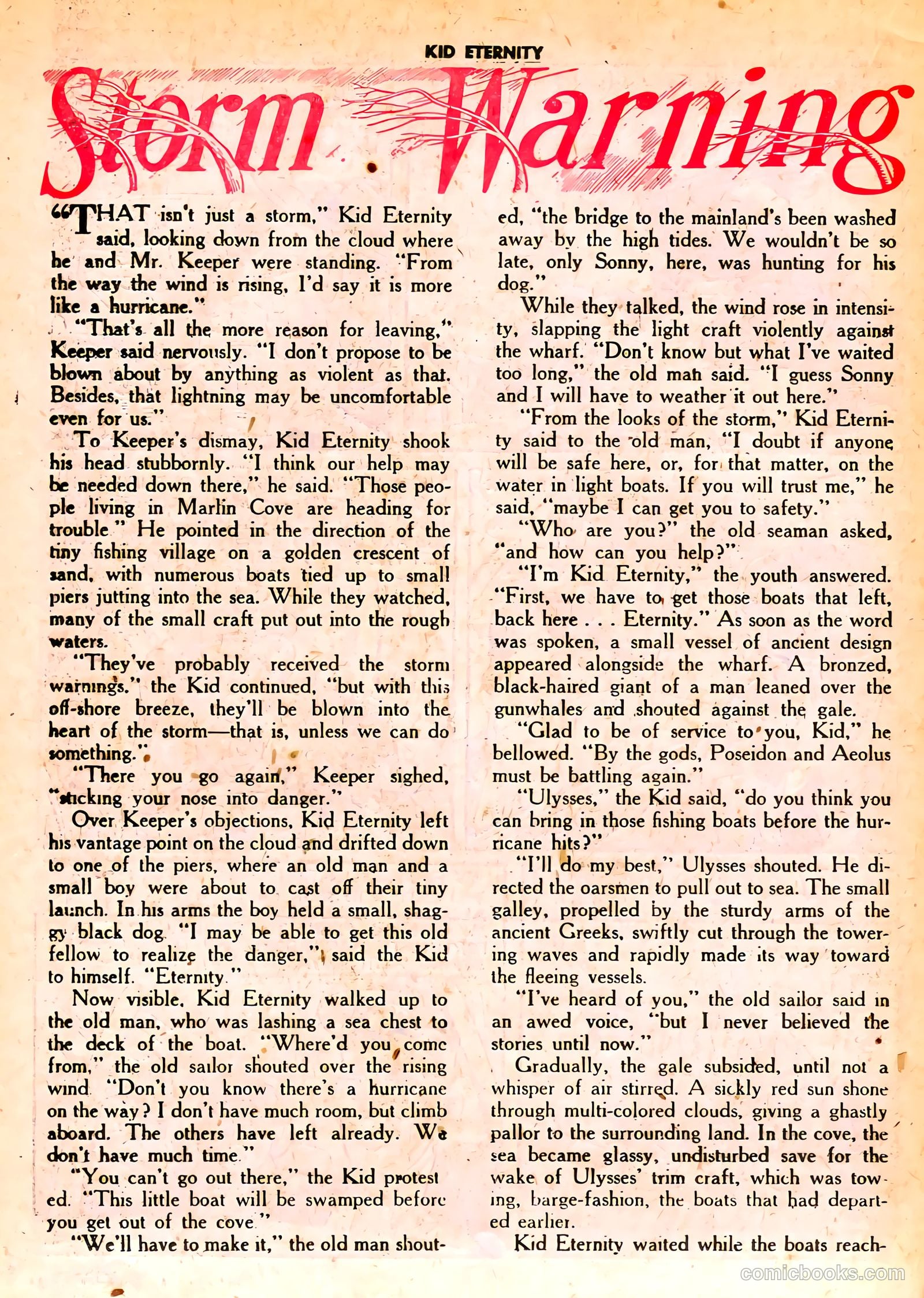 Kid Eternity #14 — page 34 of 52
