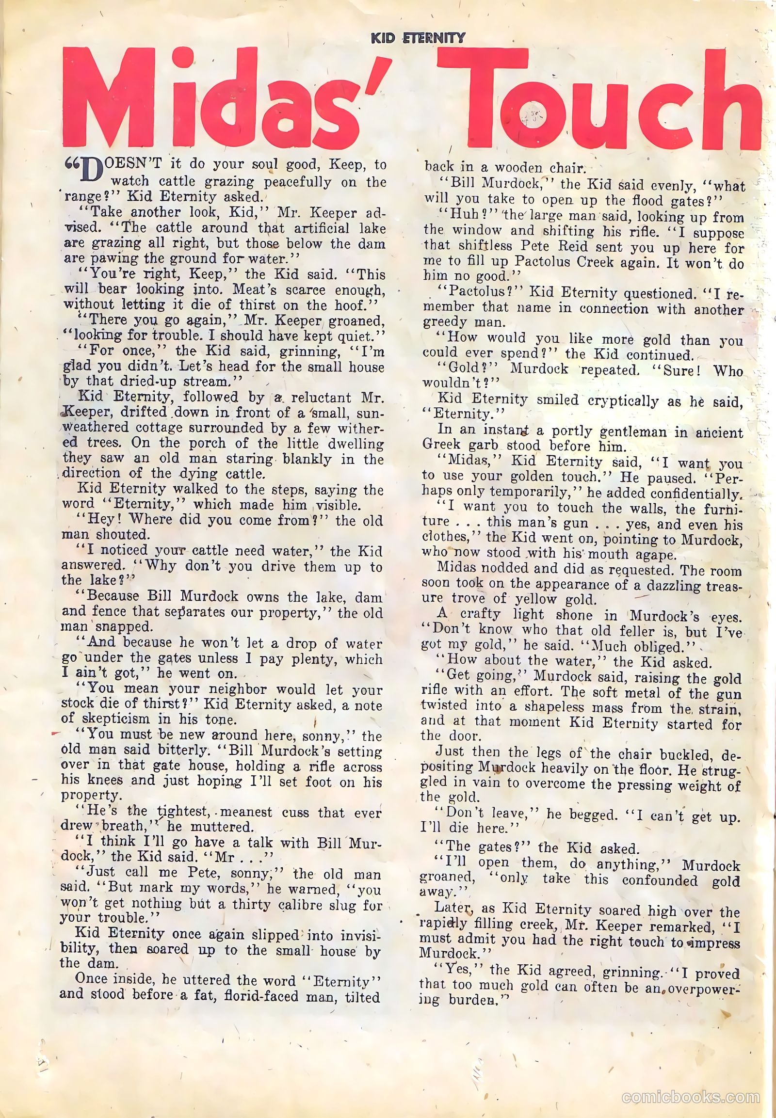 Kid Eternity #15 — page 23 of 37