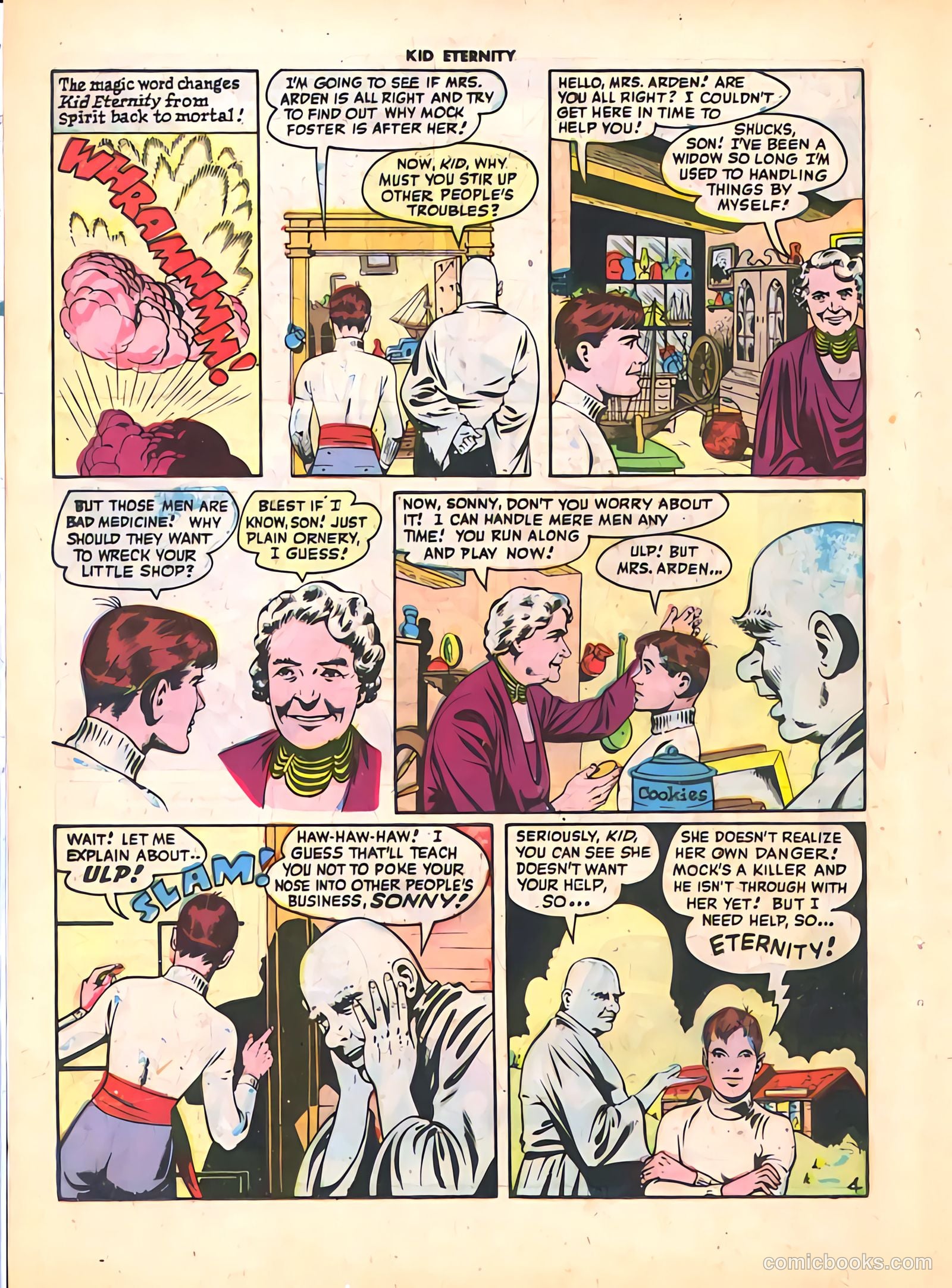 Kid Eternity #4 — page 18 of 52