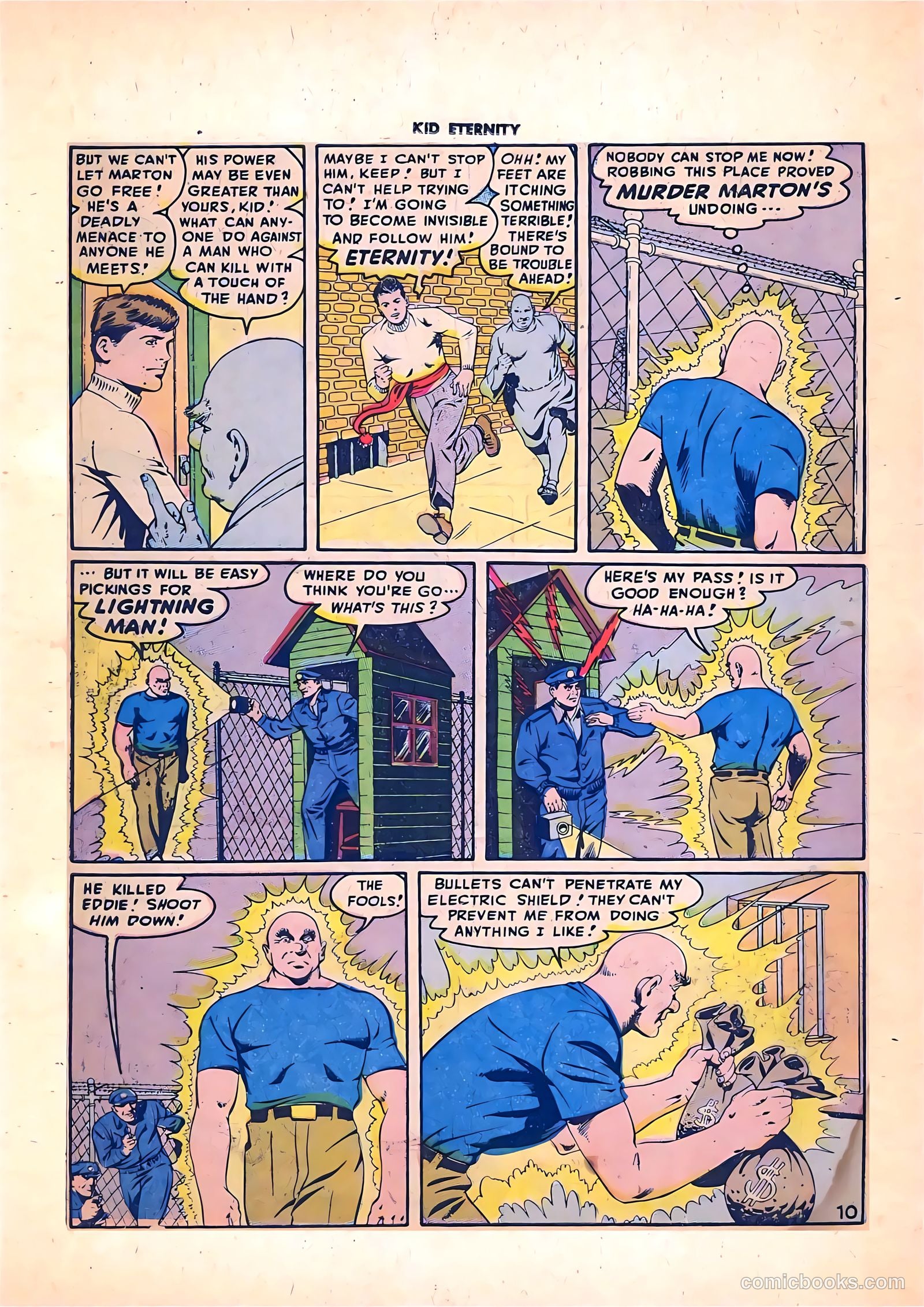 Kid Eternity #7 — page 12 of 52
