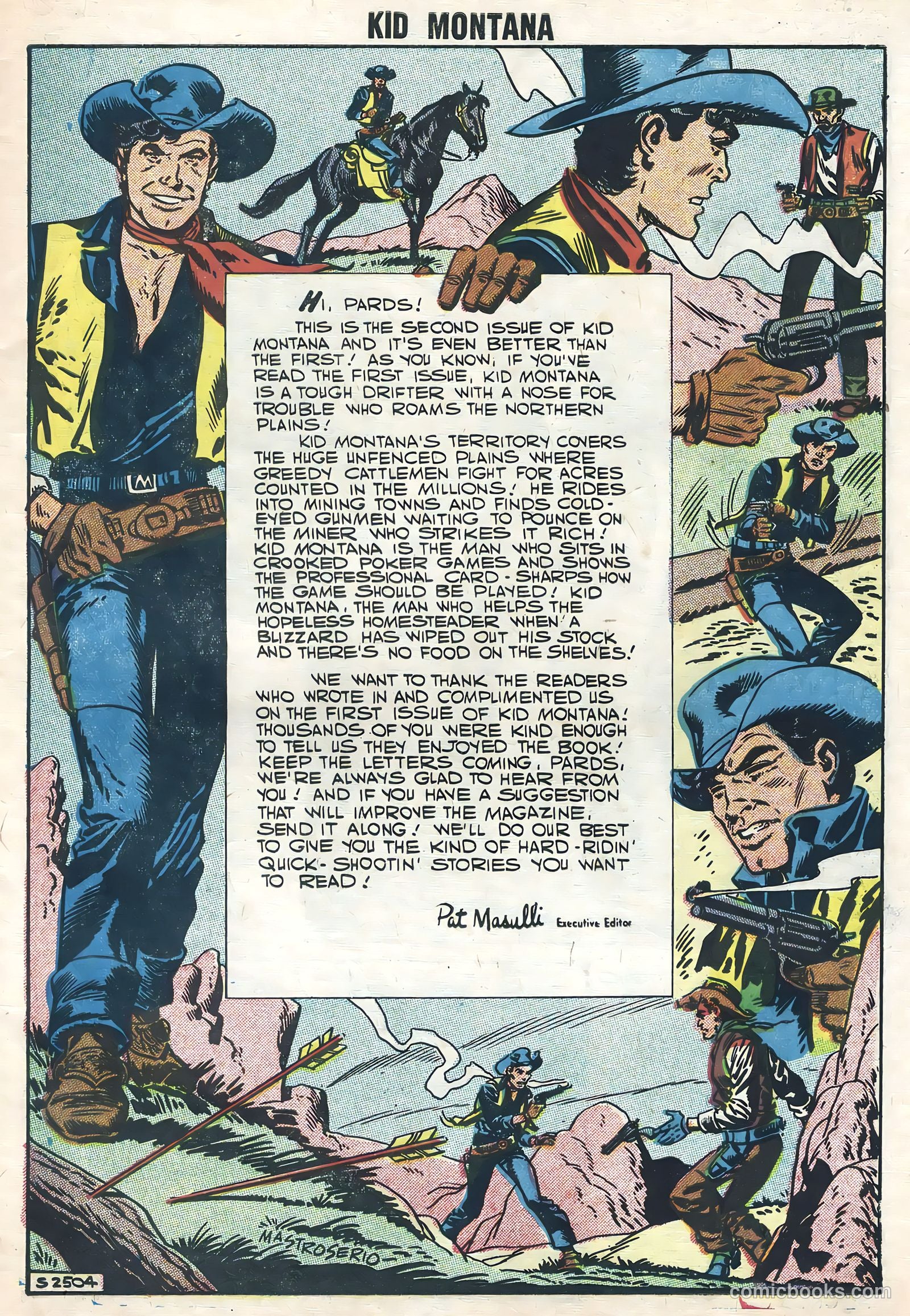 Kid Montana #10 — page 3 of 36