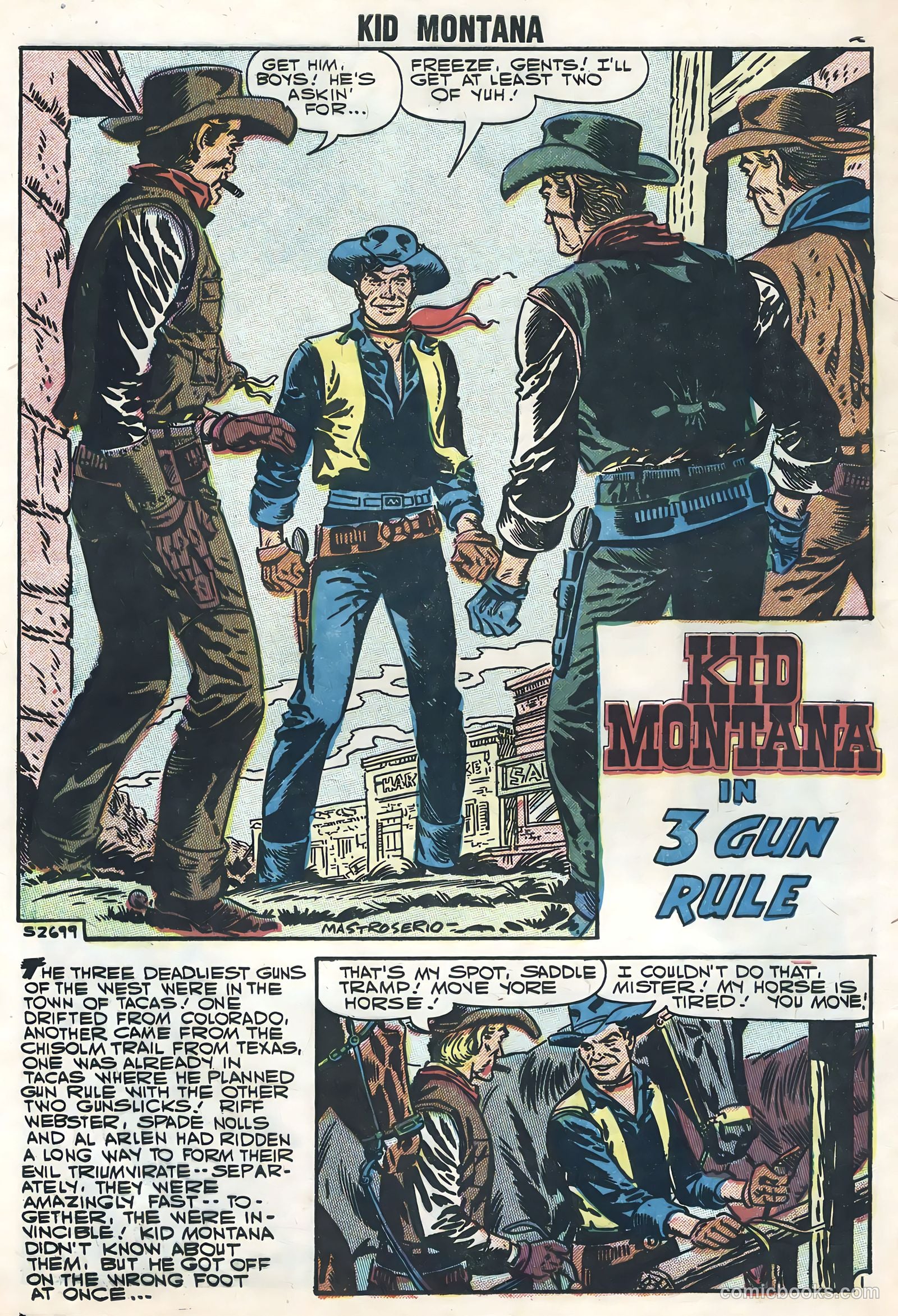 Kid Montana #10 — page 4 of 36