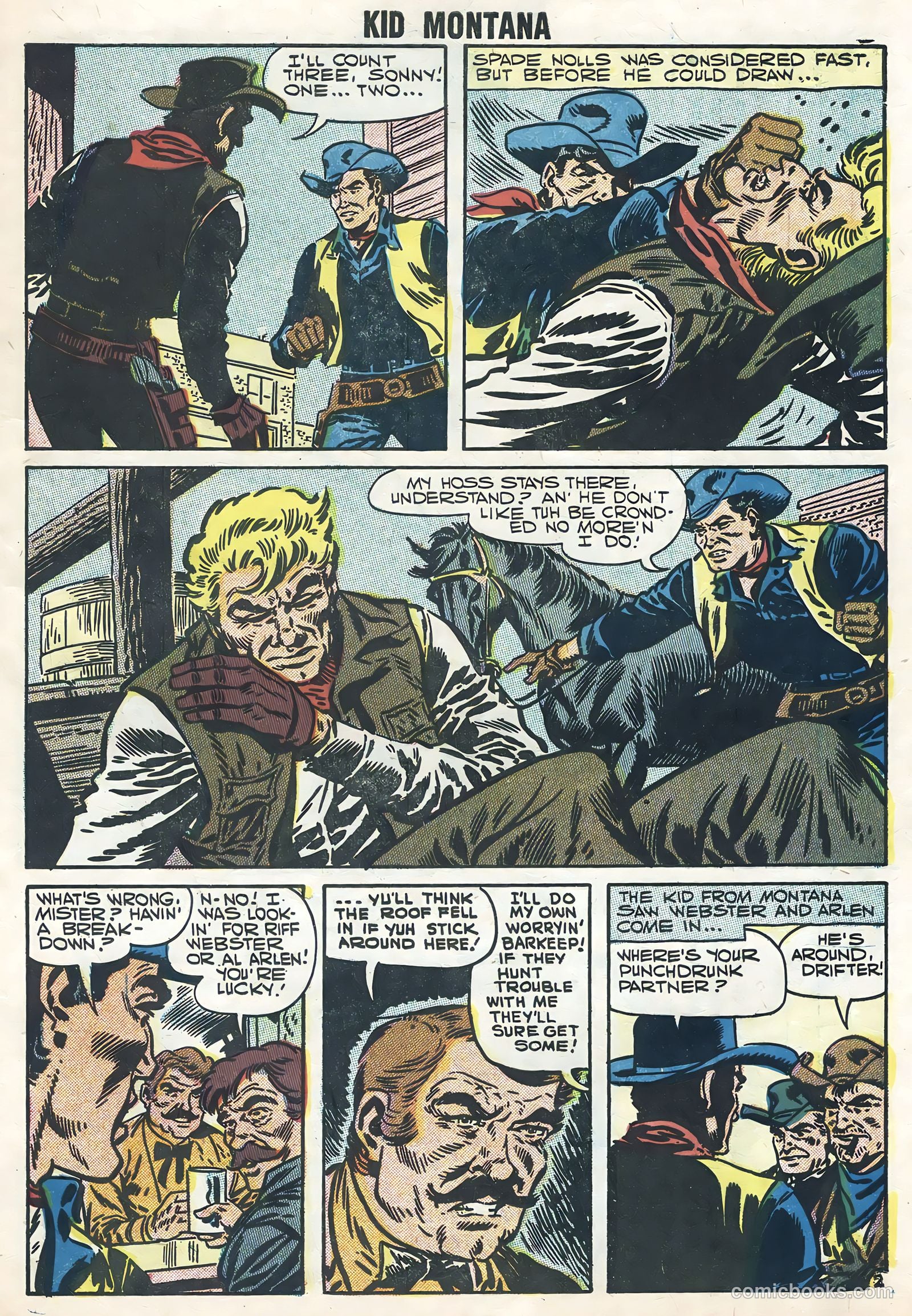 Kid Montana #10 — page 5 of 36