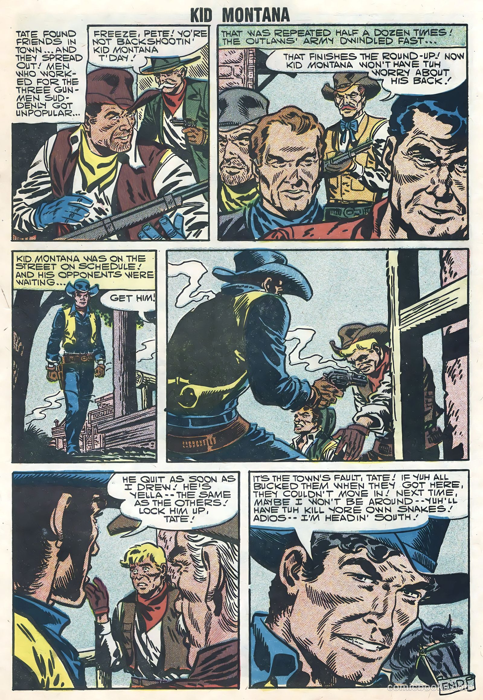 Kid Montana #10 — page 9 of 36