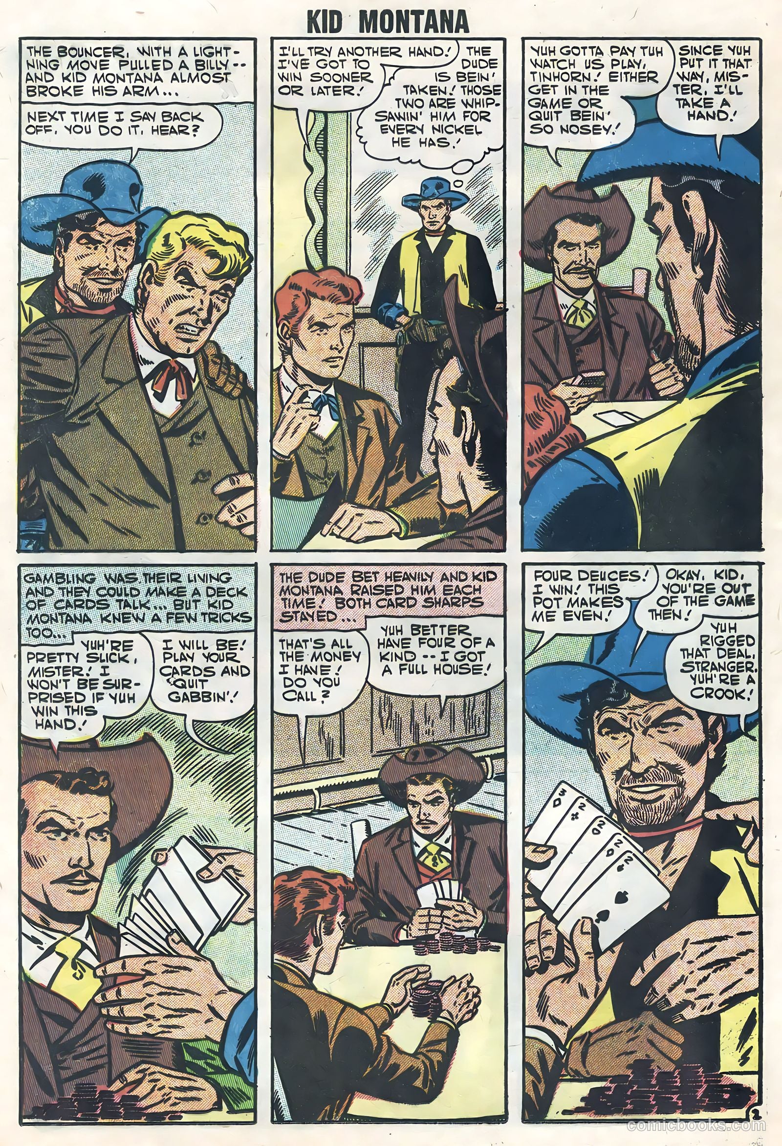 Kid Montana #10 — page 20 of 36
