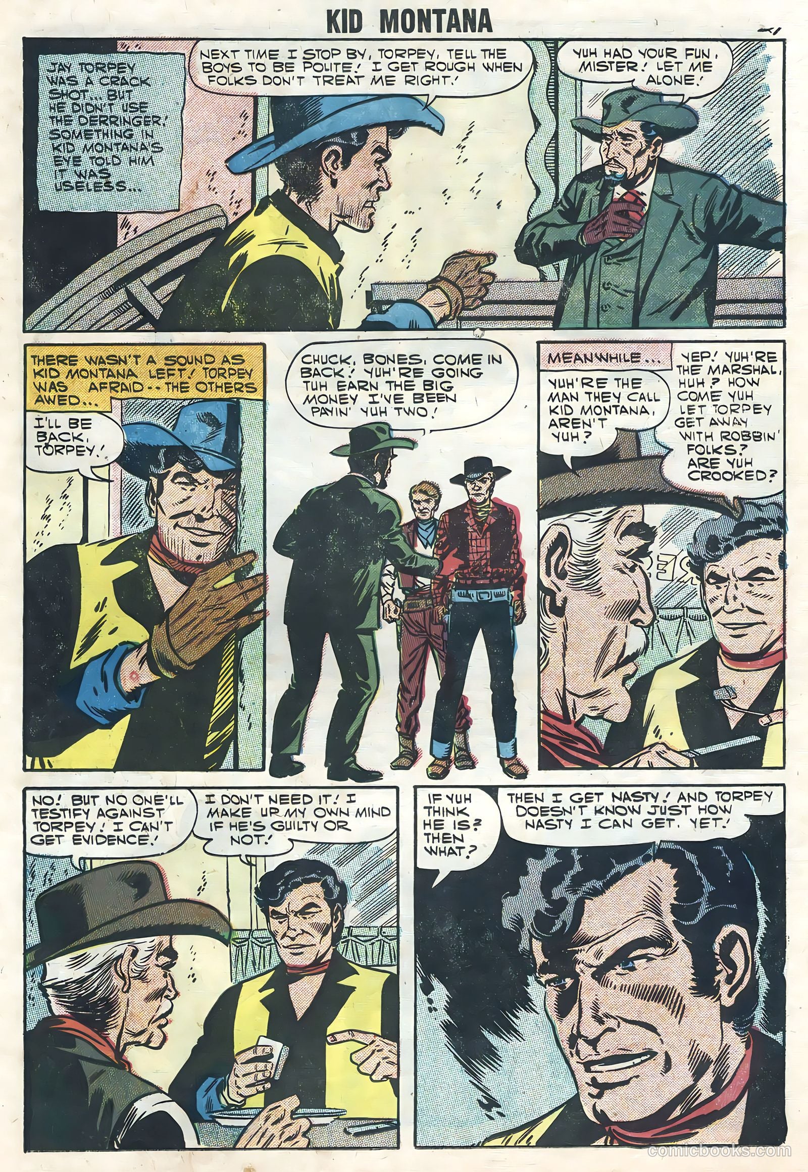 Kid Montana #10 — page 23 of 36