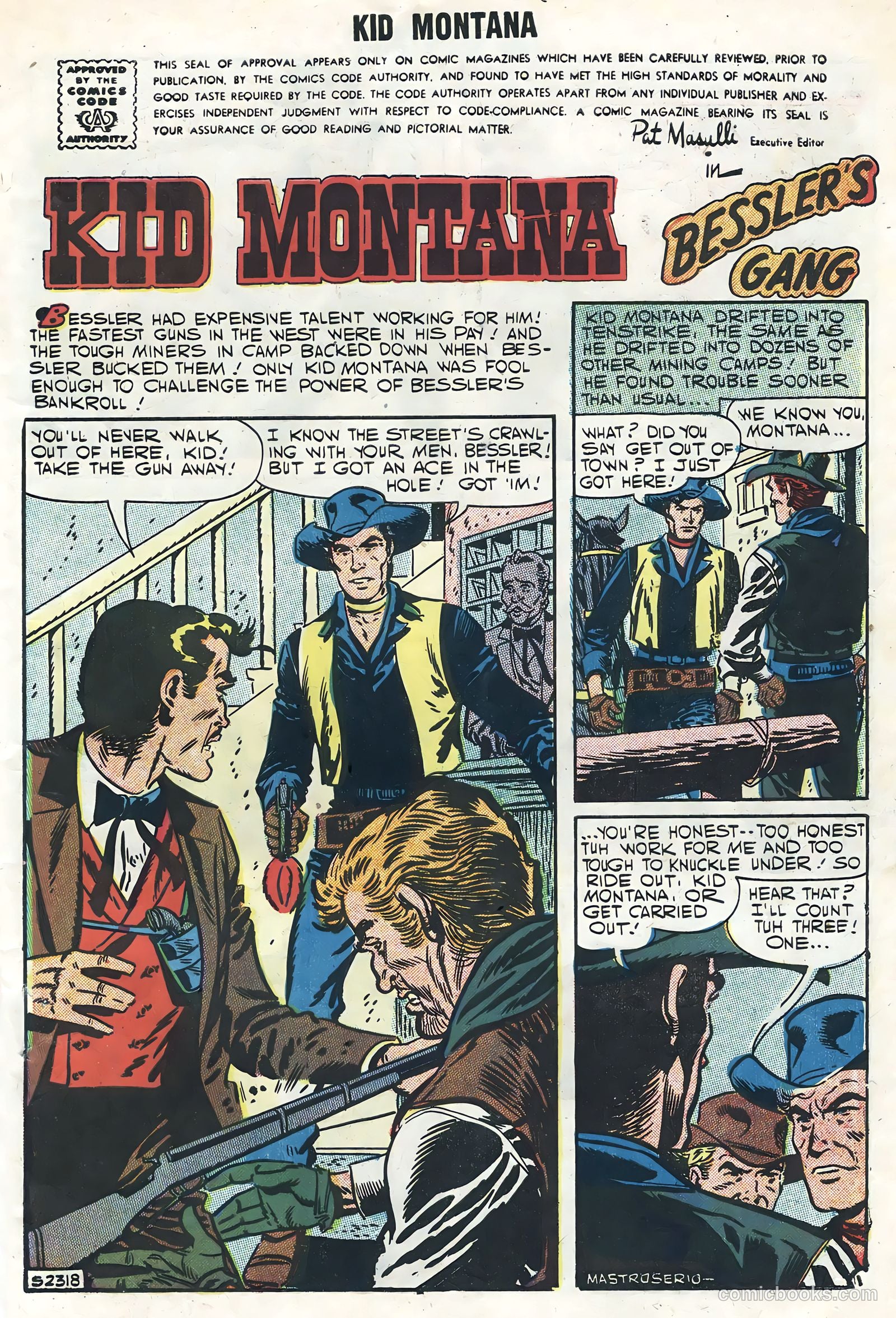 Kid Montana #11 — page 3 of 36