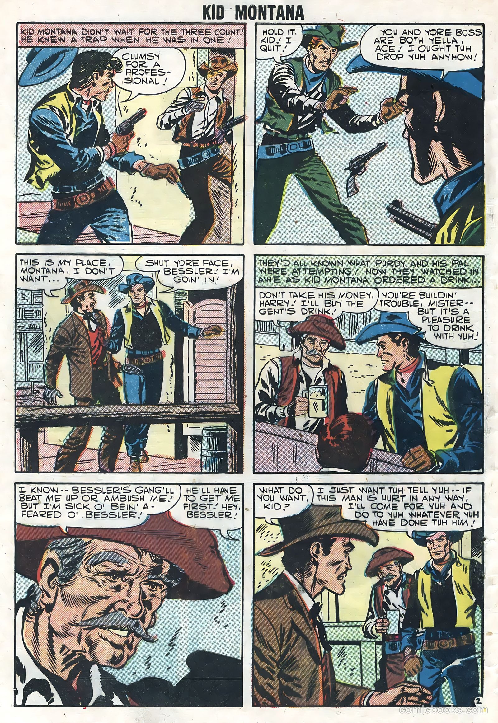 Kid Montana #11 — page 4 of 36
