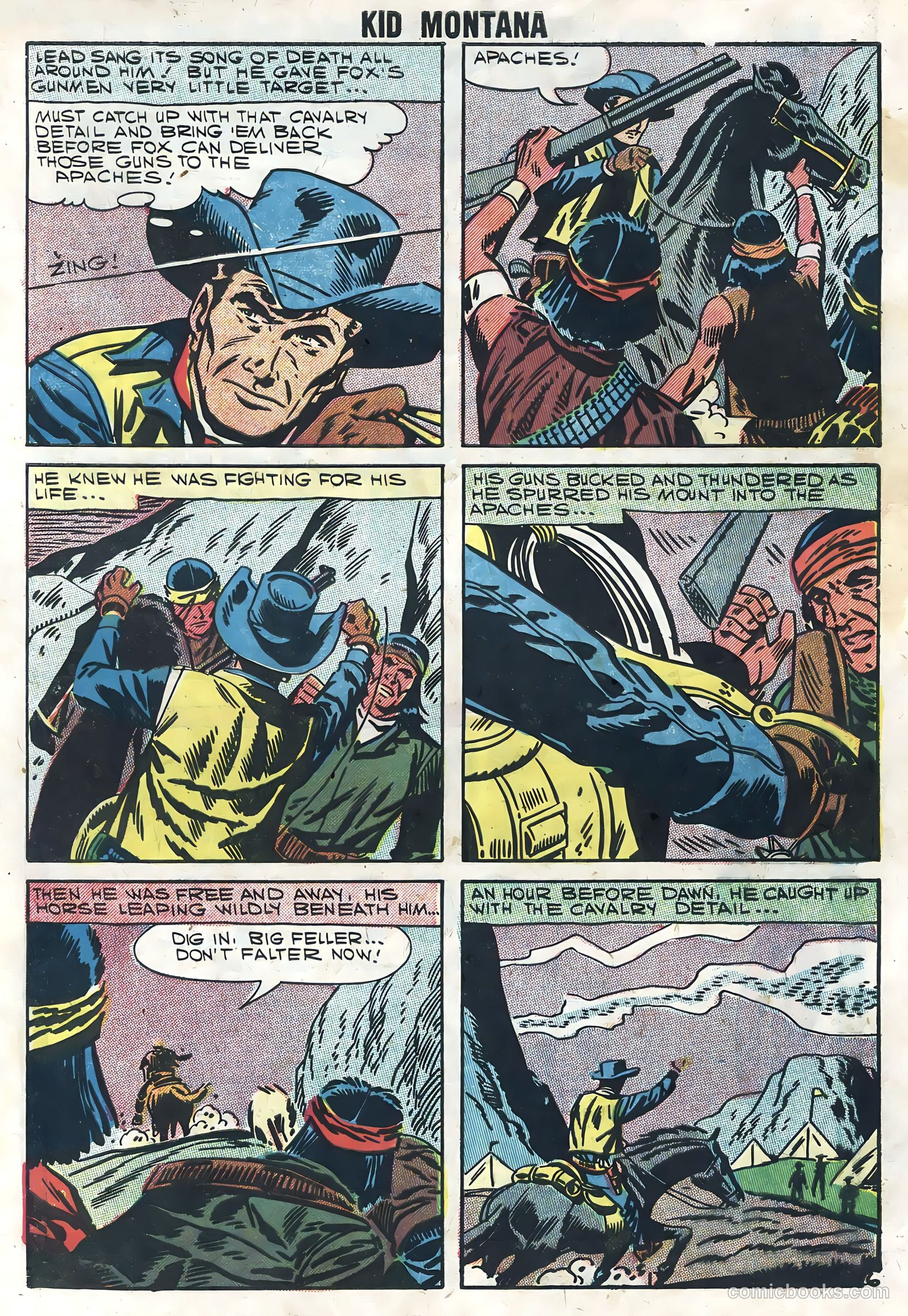 Kid Montana #11 — page 32 of 36