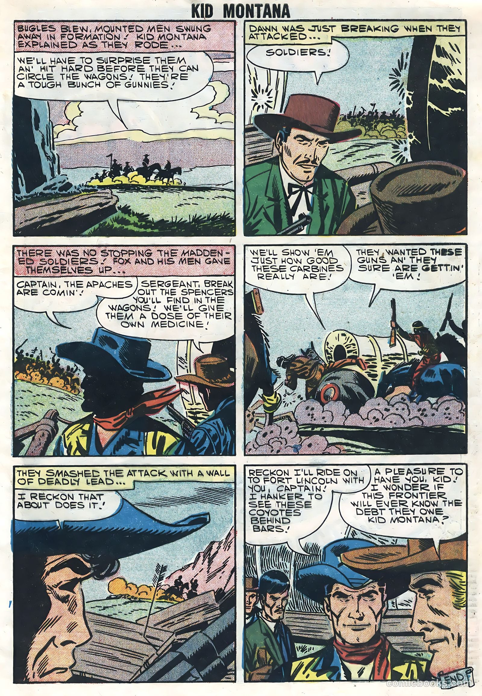 Kid Montana #11 — page 33 of 36