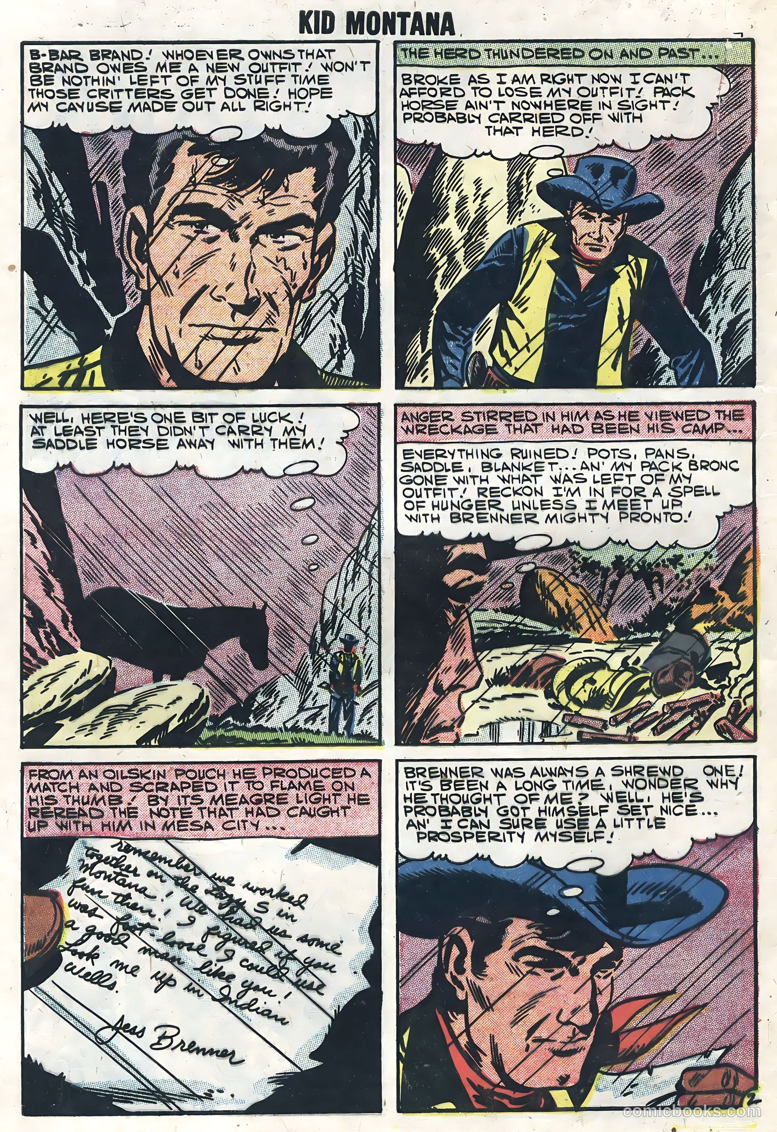 Kid Montana #12 — page 4 of 36