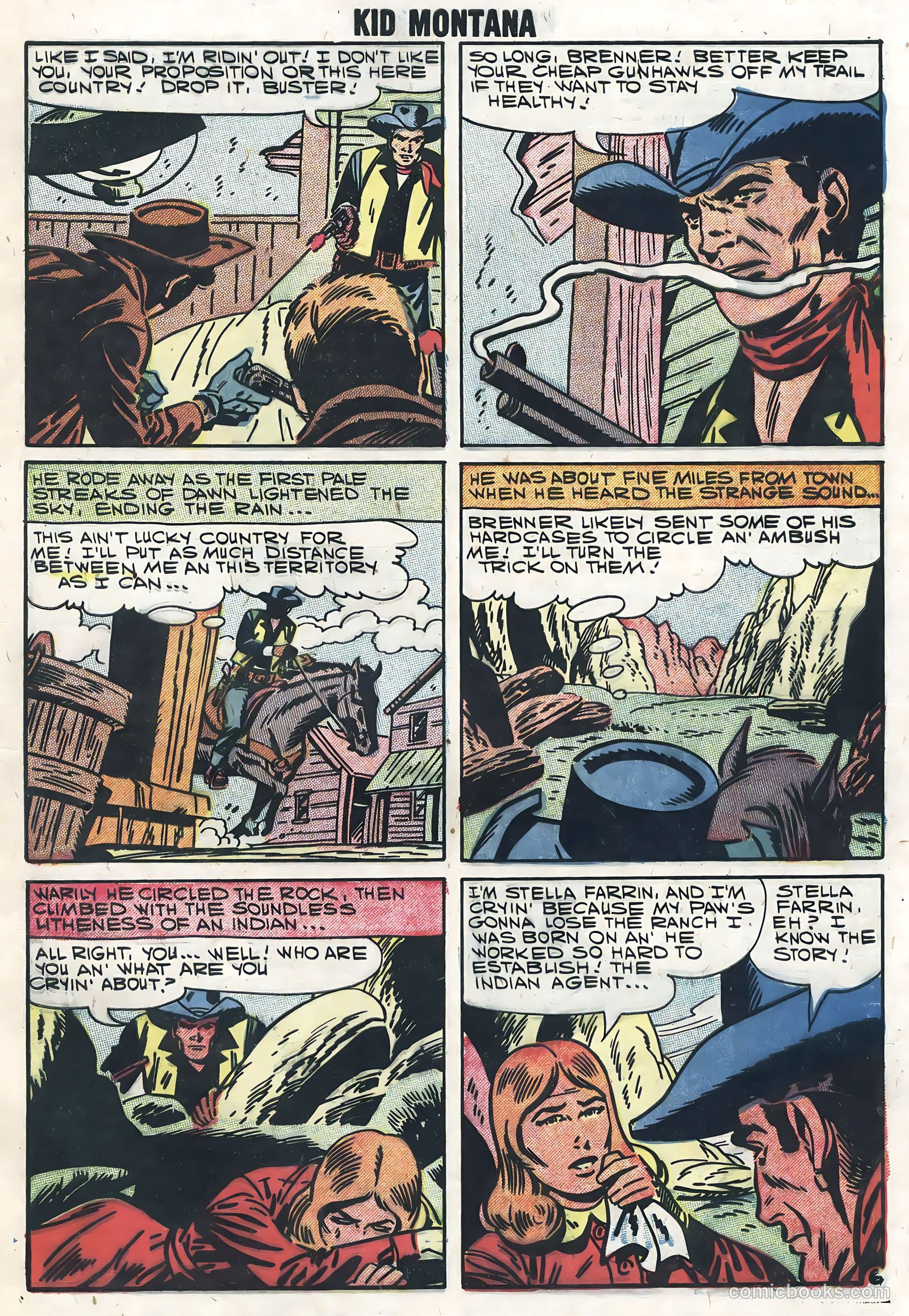 Kid Montana #12 — page 9 of 36