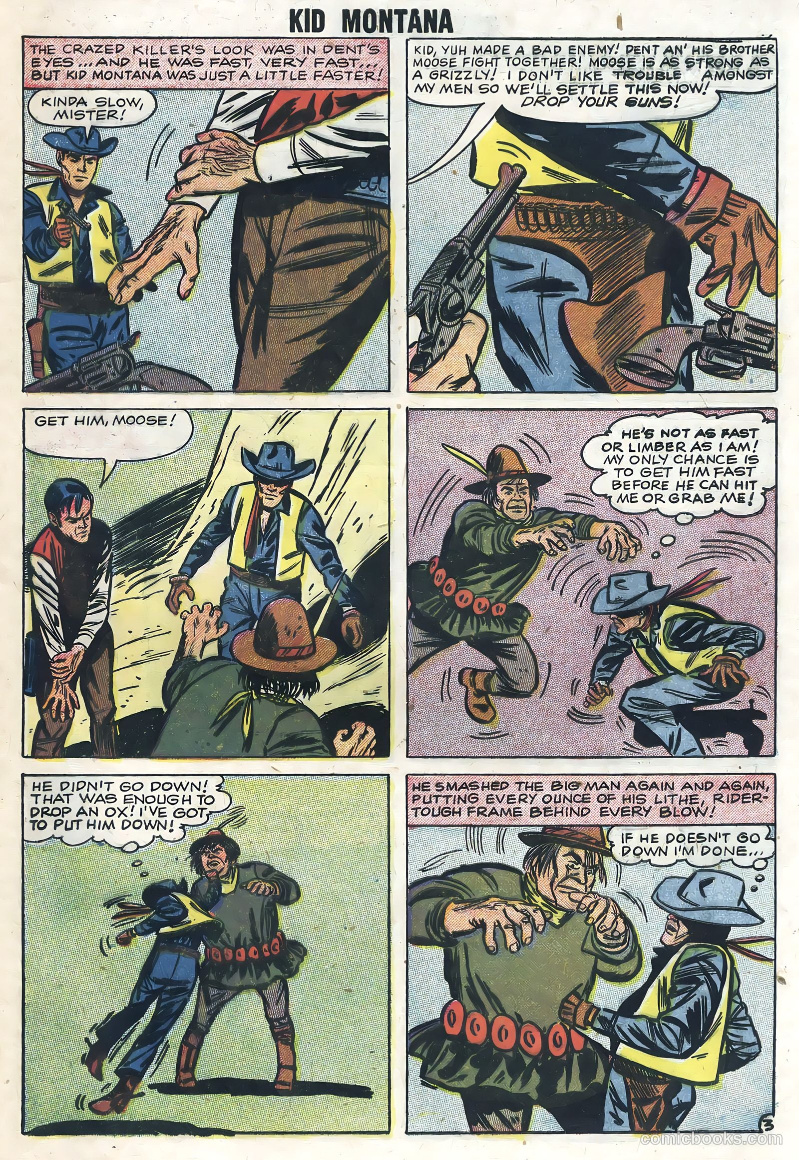 Kid Montana #12 — page 29 of 36