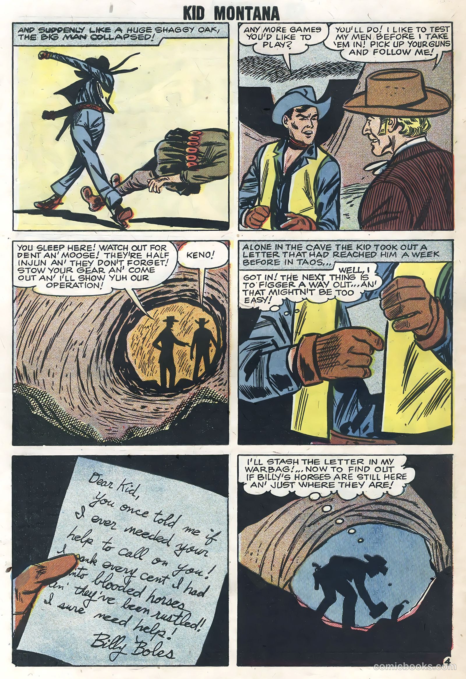 Kid Montana #12 — page 30 of 36