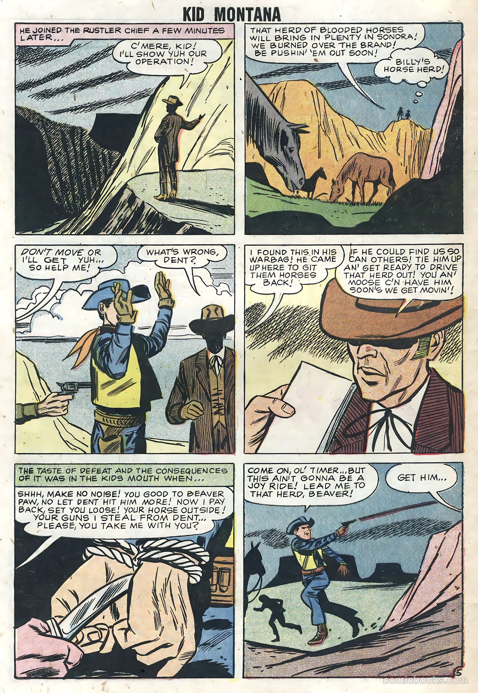 Kid Montana #12 — page 32 of 36