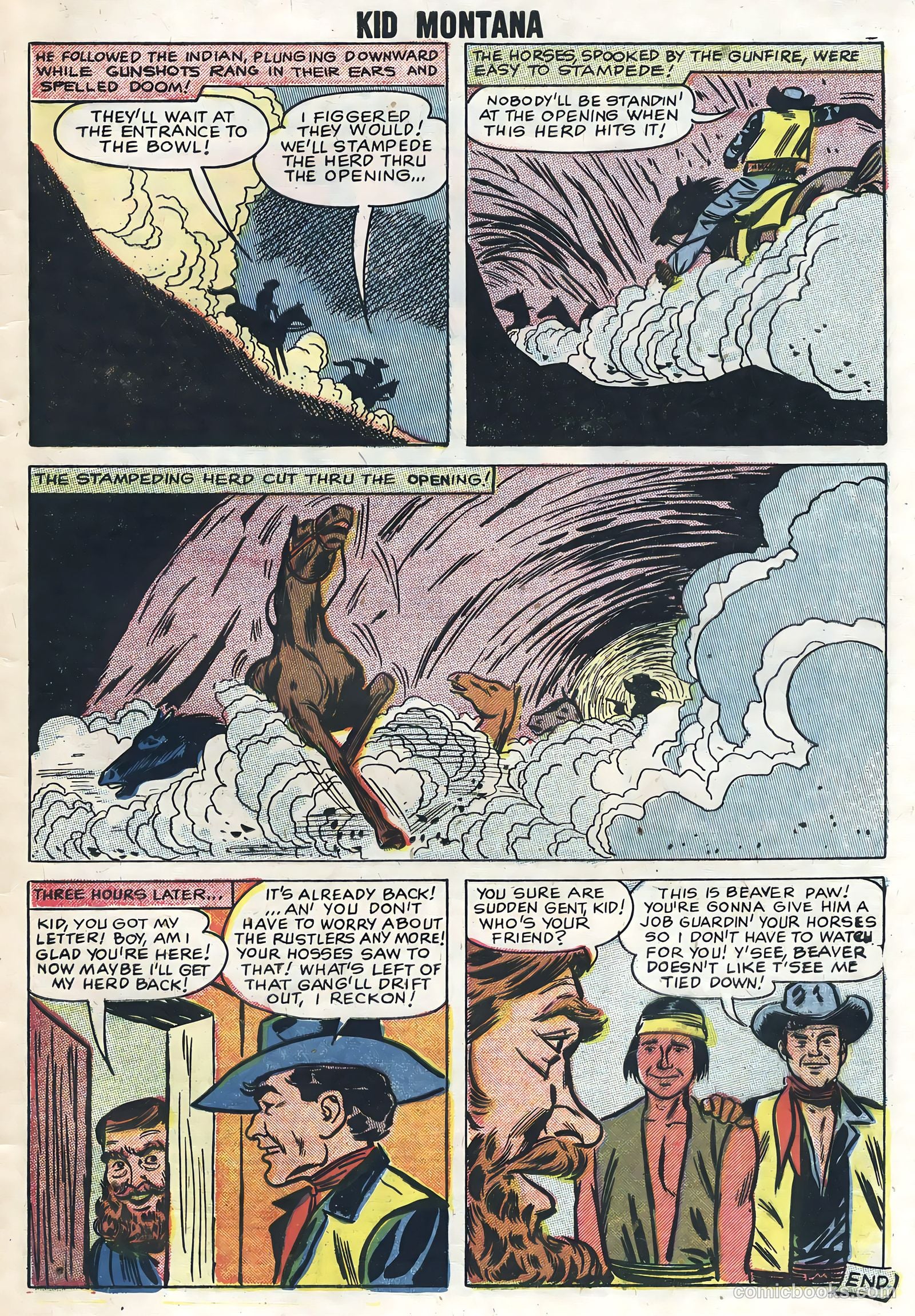 Kid Montana #12 — page 33 of 36