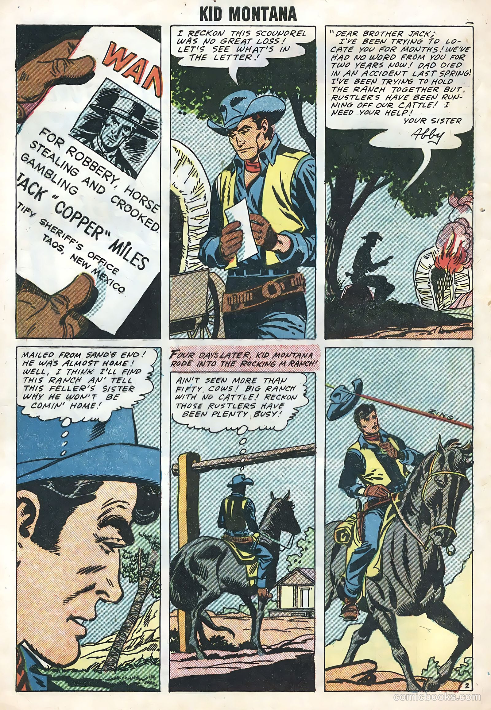 Kid Montana #13 — page 4 of 36