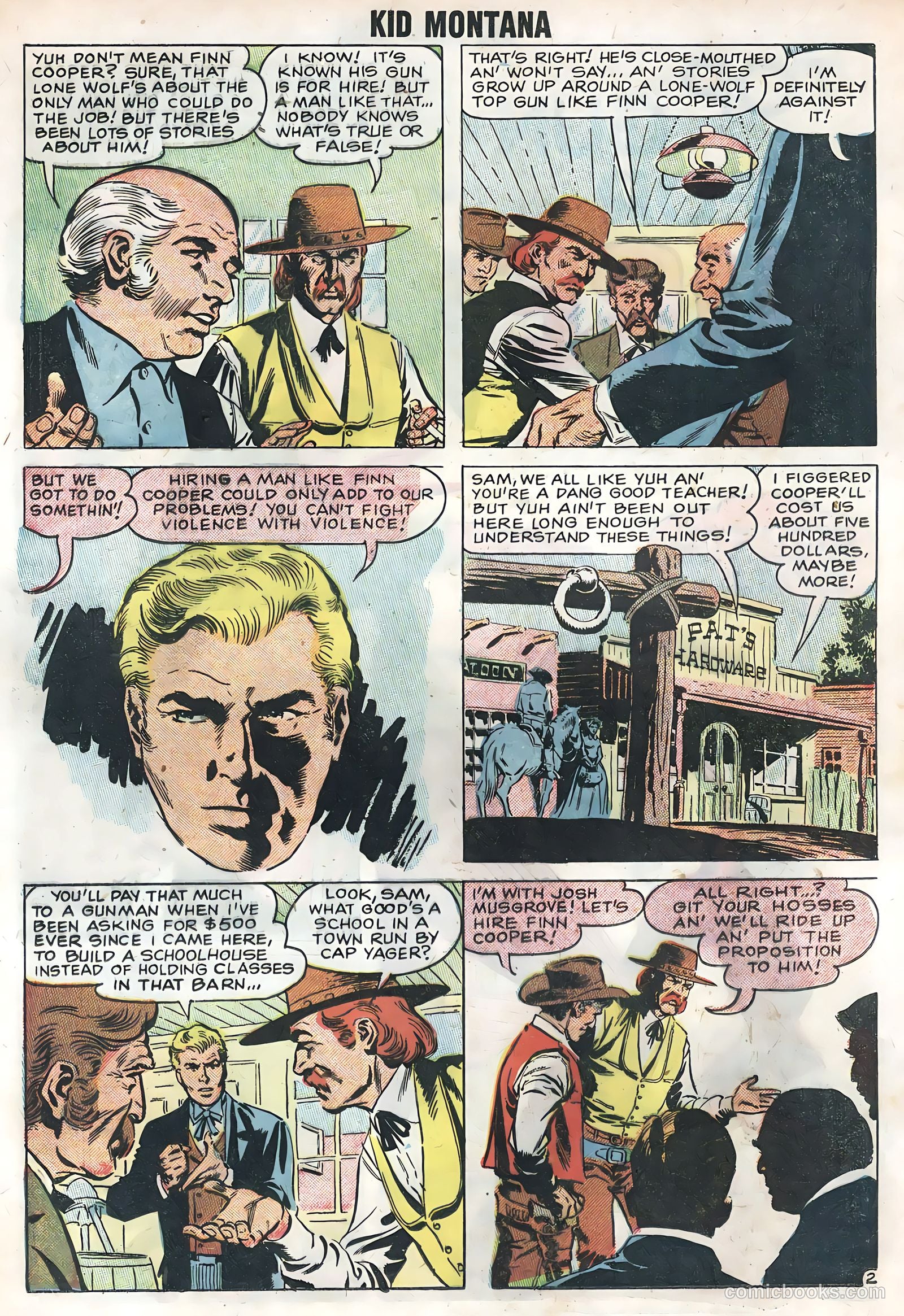 Kid Montana #13 — page 20 of 36