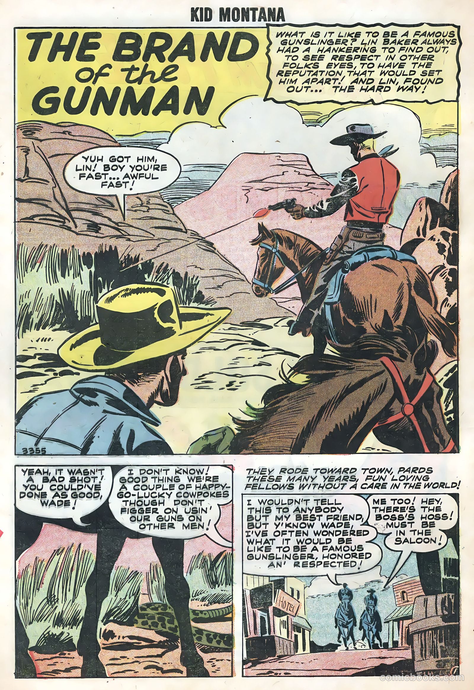 Kid Montana #13 — page 32 of 36