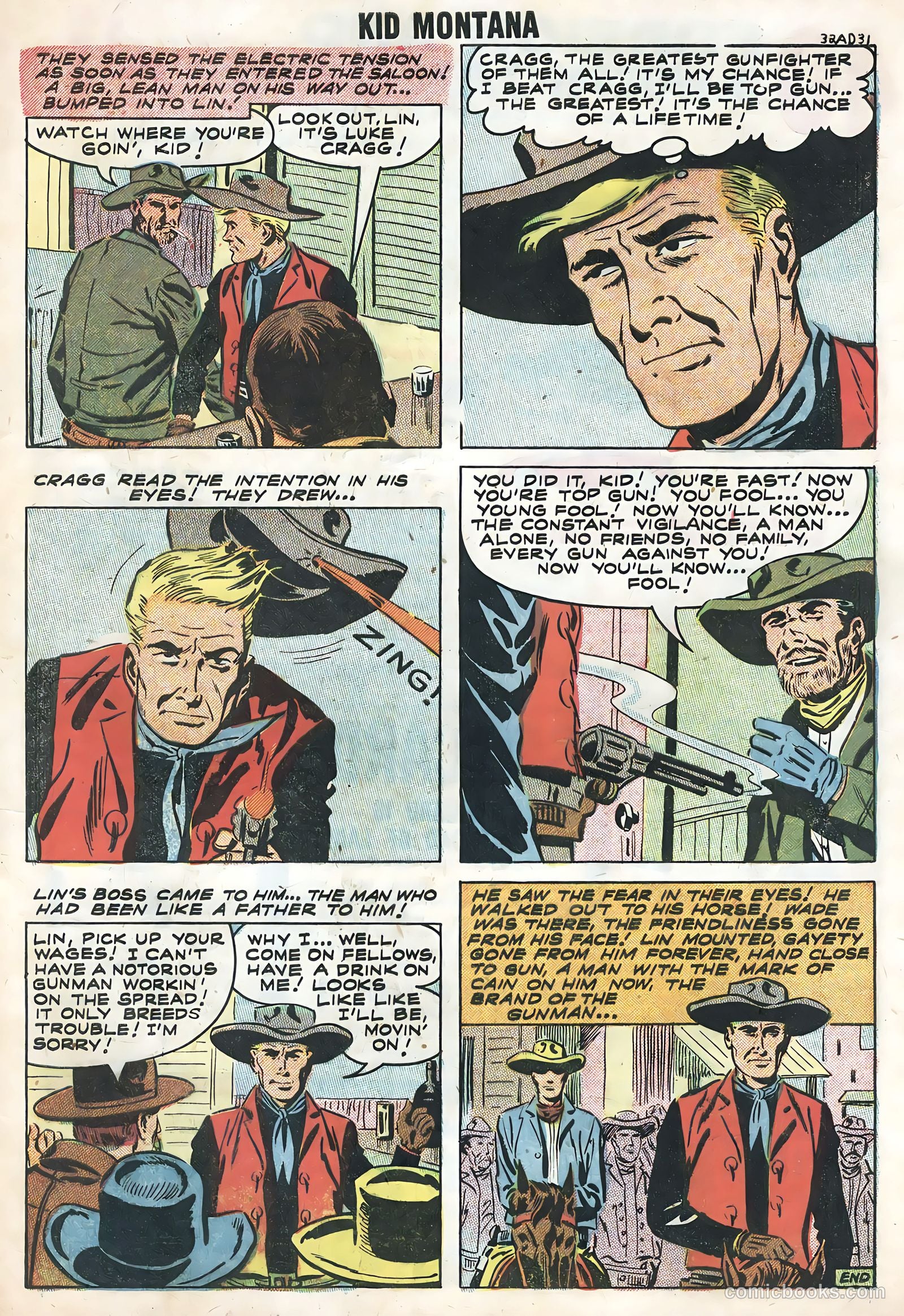 Kid Montana #13 — page 33 of 36
