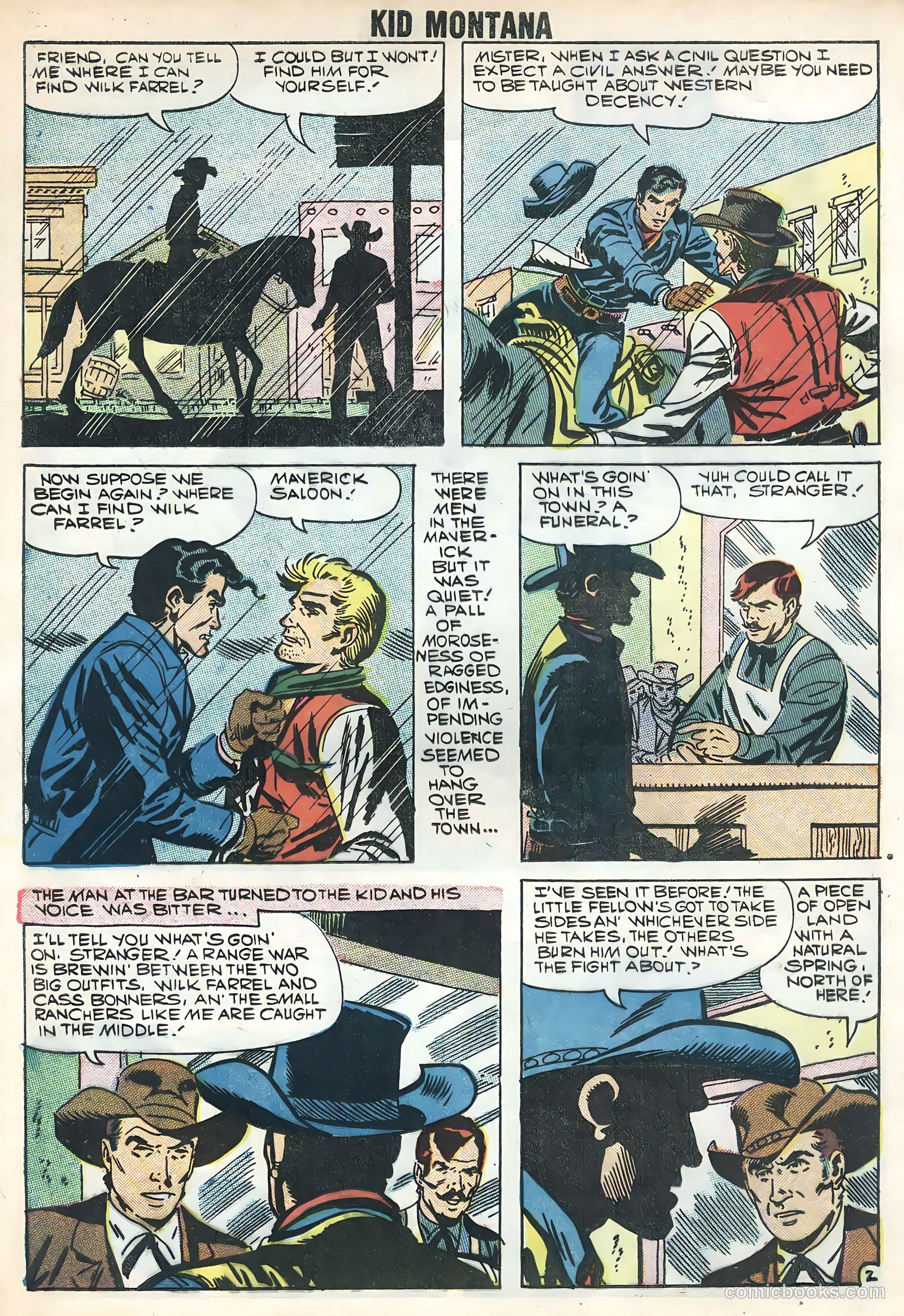 Kid Montana #14 — page 4 of 36