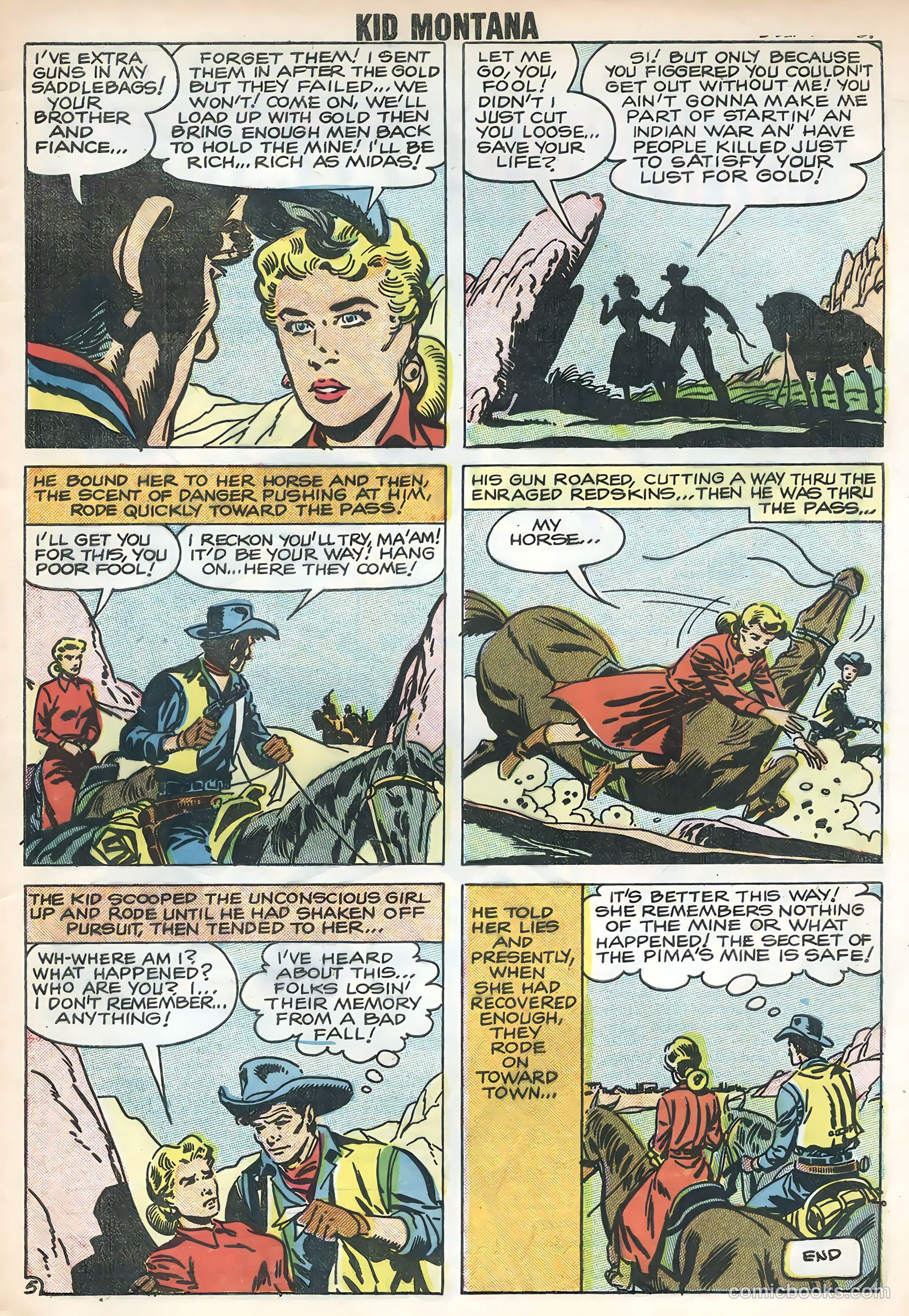 Kid Montana #14 — page 33 of 36
