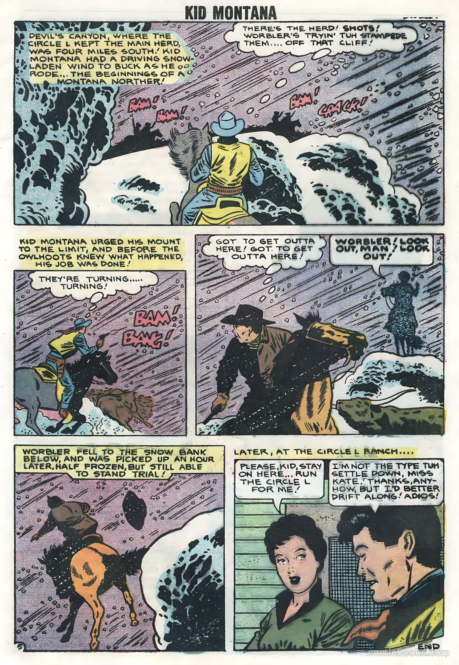 Kid Montana #16 — page 32 of 35