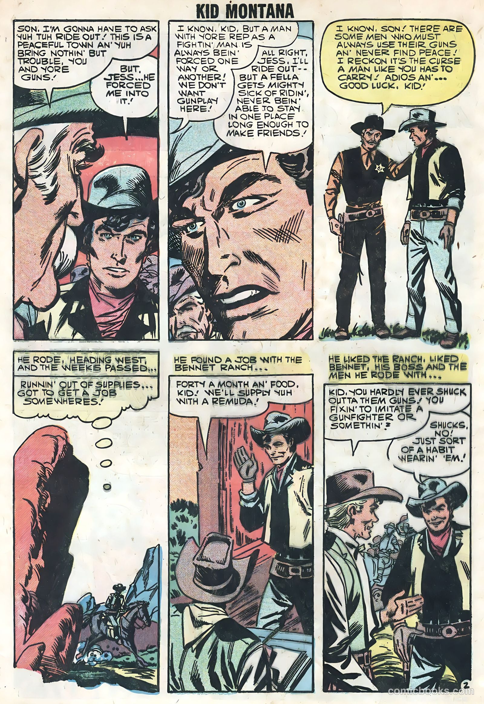 Kid Montana #17 — page 4 of 36