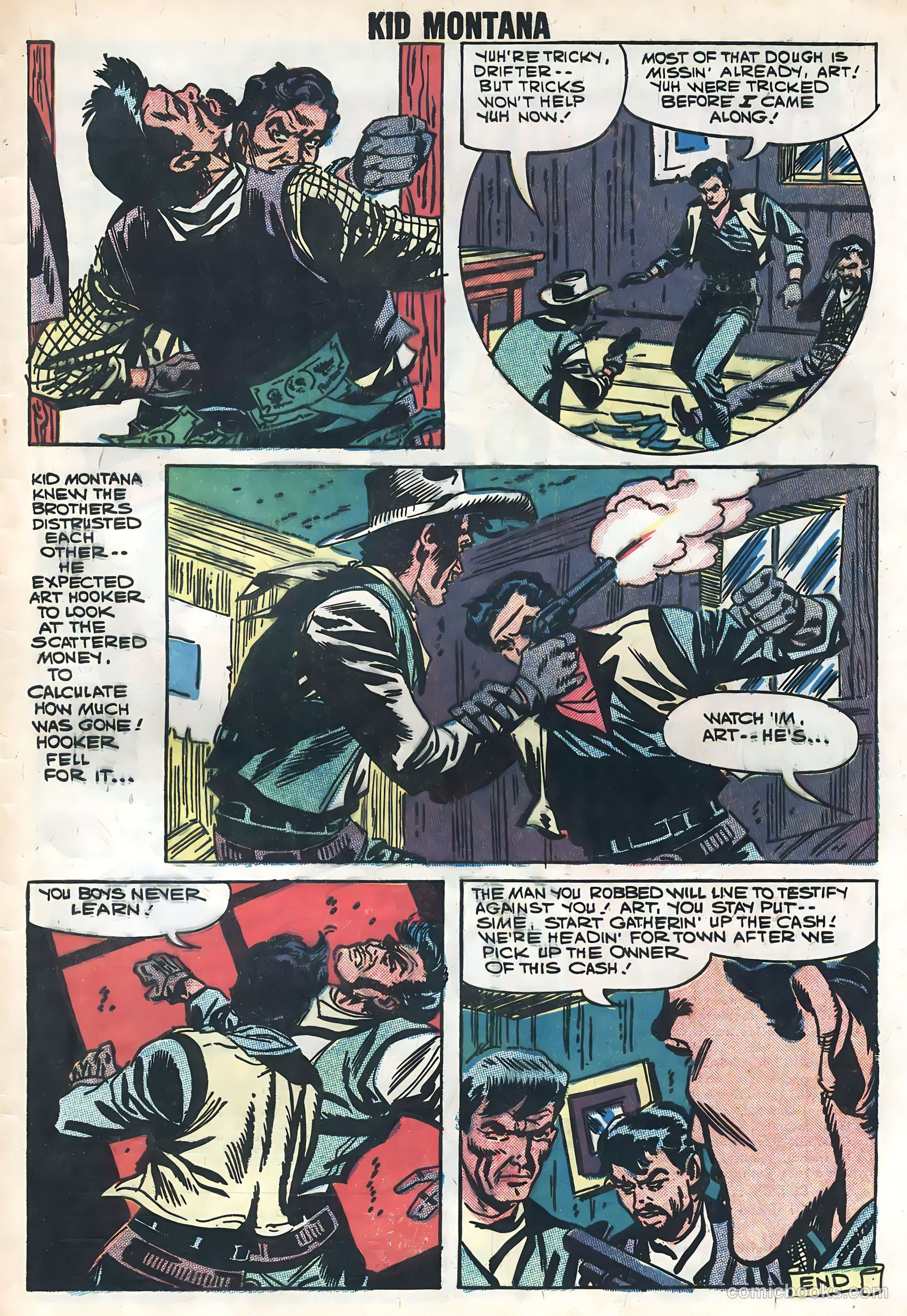 Kid Montana #17 — page 33 of 36