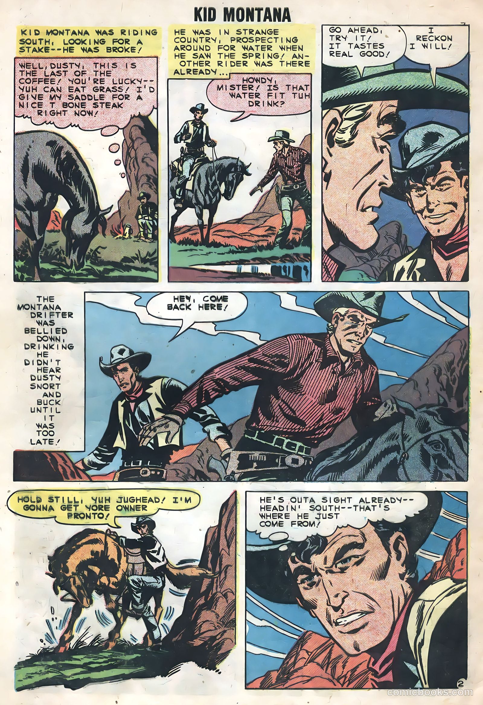Kid Montana #18 — page 4 of 35