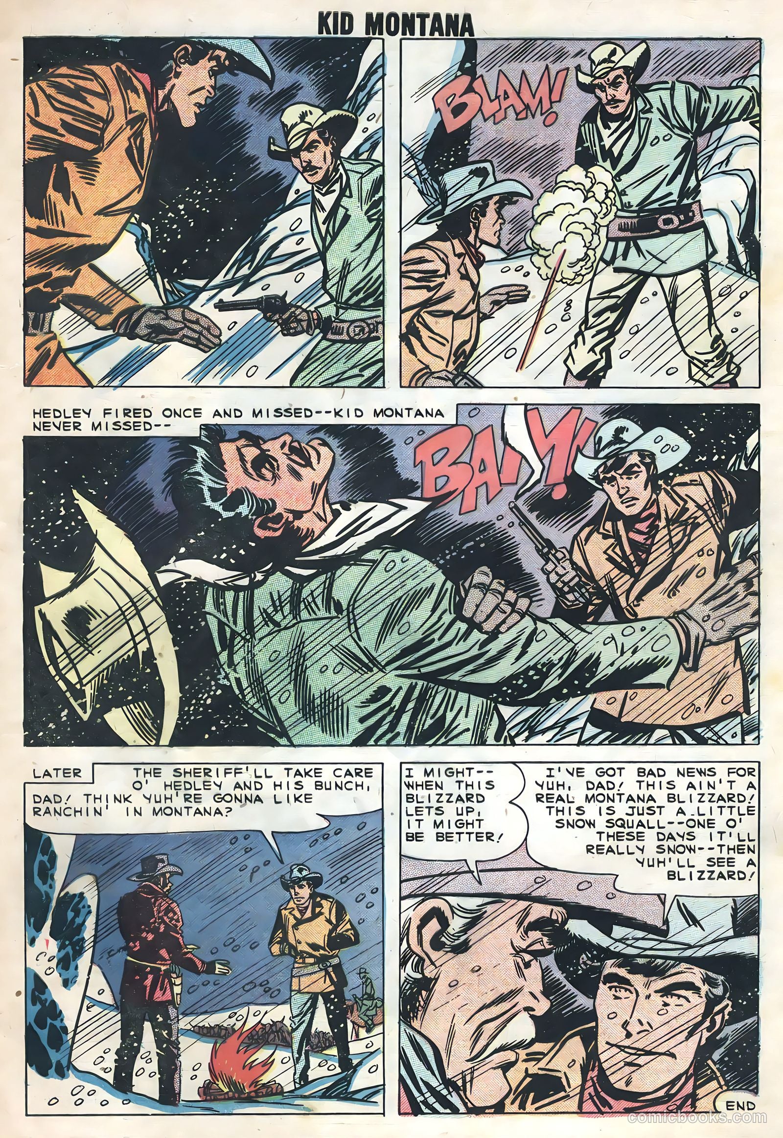 Kid Montana #18 — page 33 of 35